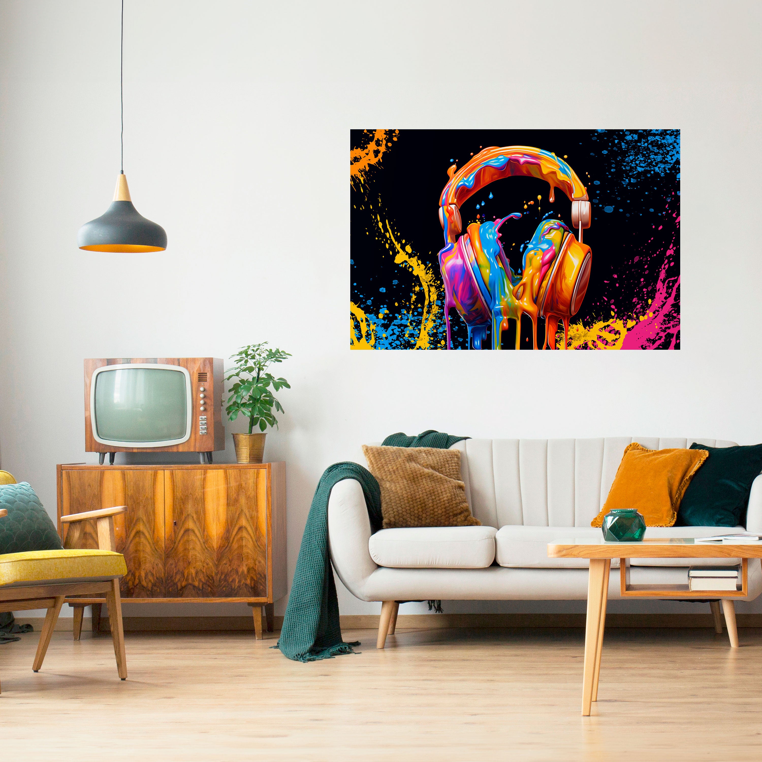 MUSIC IS MY EXTASY Naklejka/Plakat poziomy