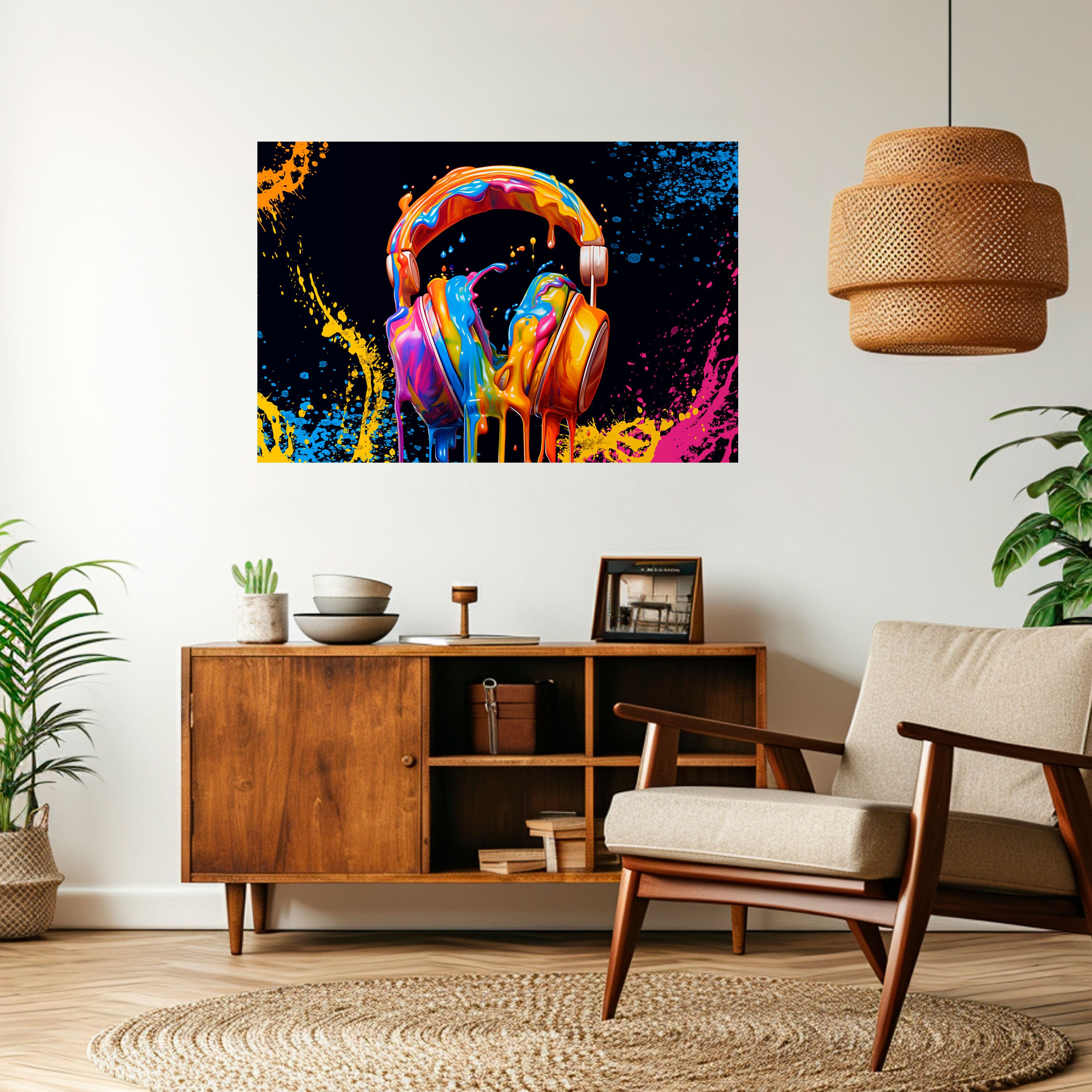 MUSIC IS MY EXTASY Naklejka/Plakat poziomy