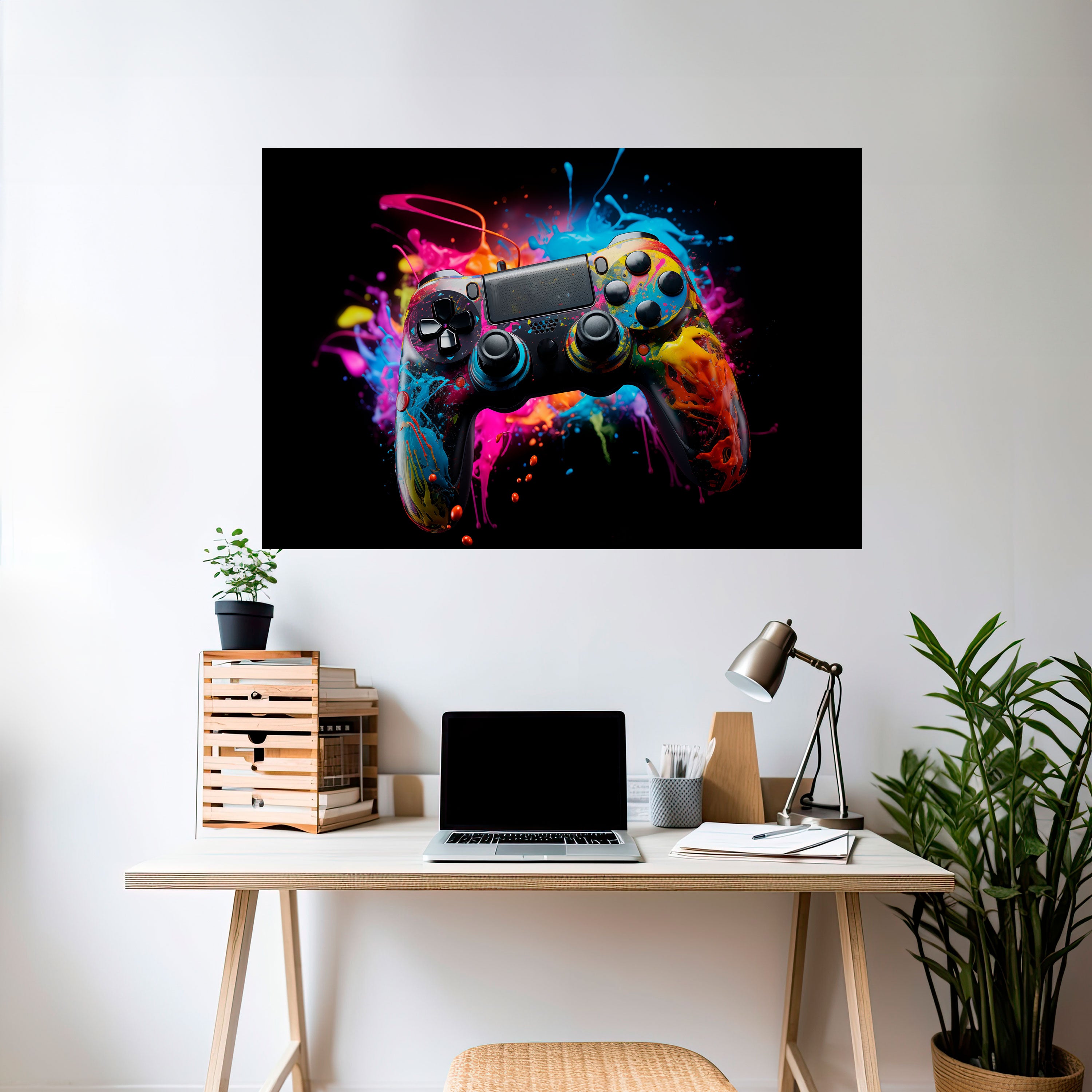 CYBERNETIC GAME Naklejka/Plakat poziomy