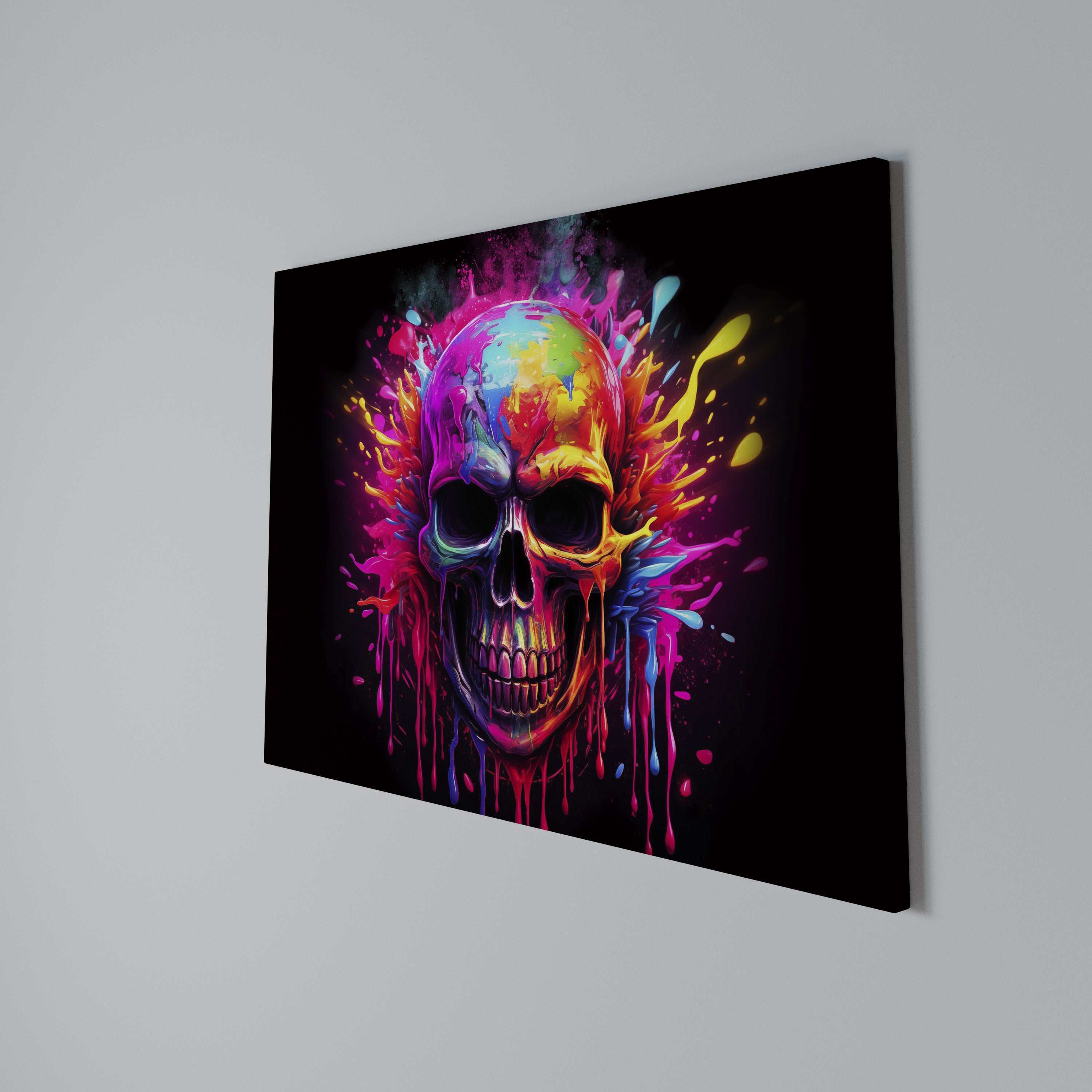 SKULL QUEST Poziomy obraz na płótnie