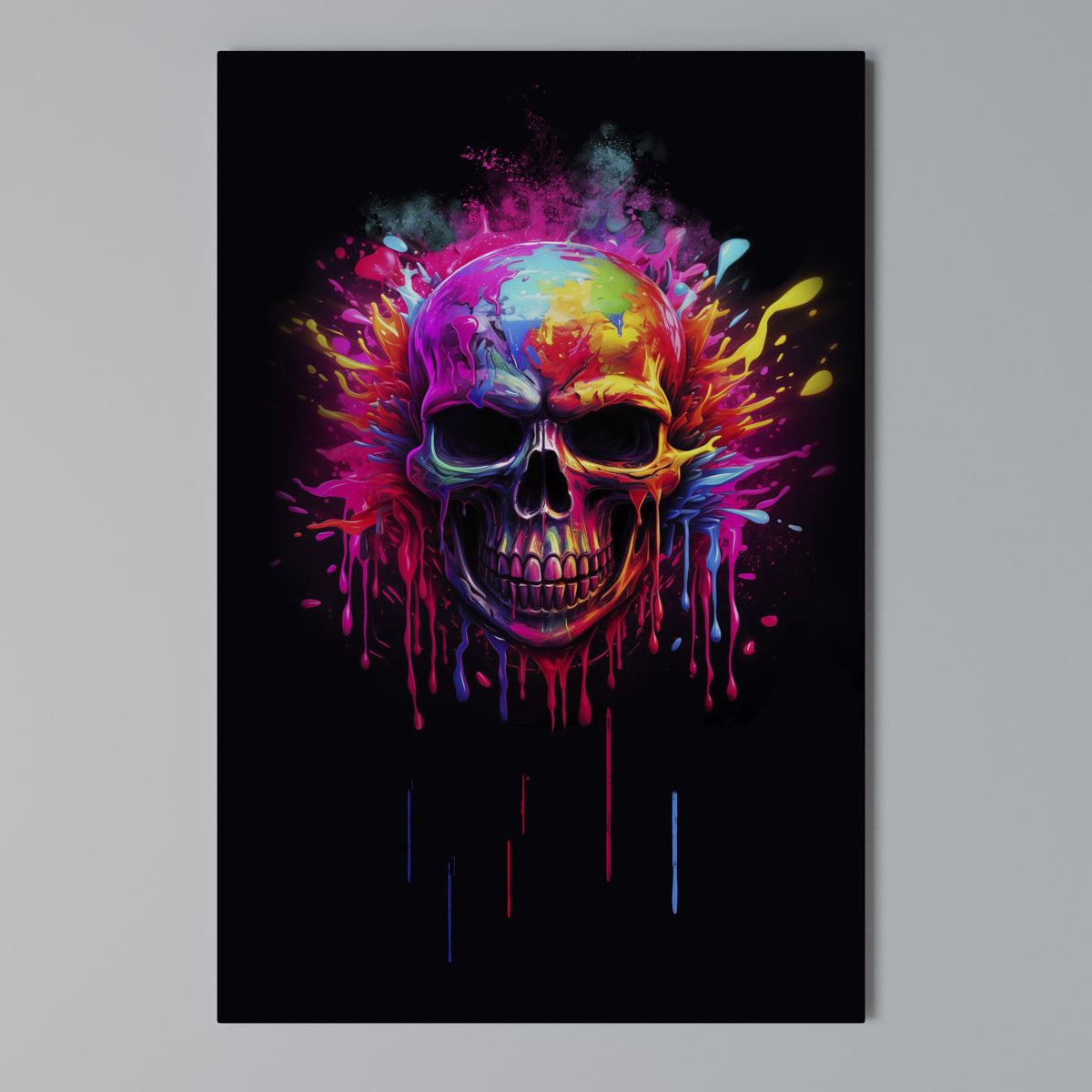 SKULL QUEST Pionowy obraz na płótnie