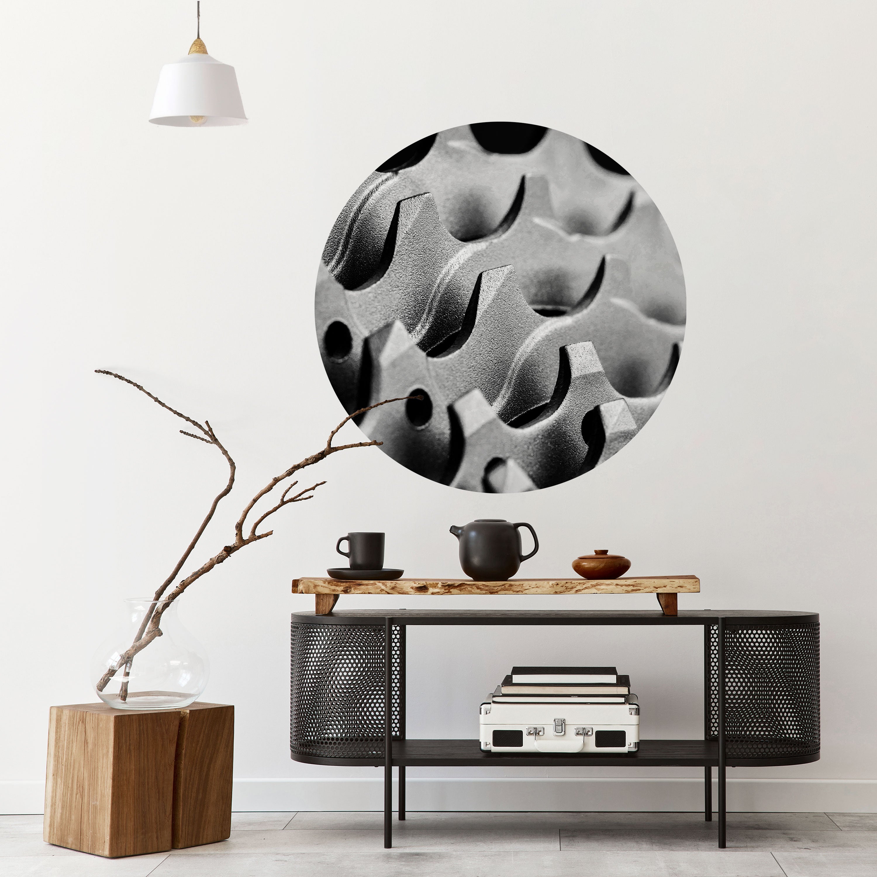 GEARSCAPE SYMPHONY Naklejka okrągła