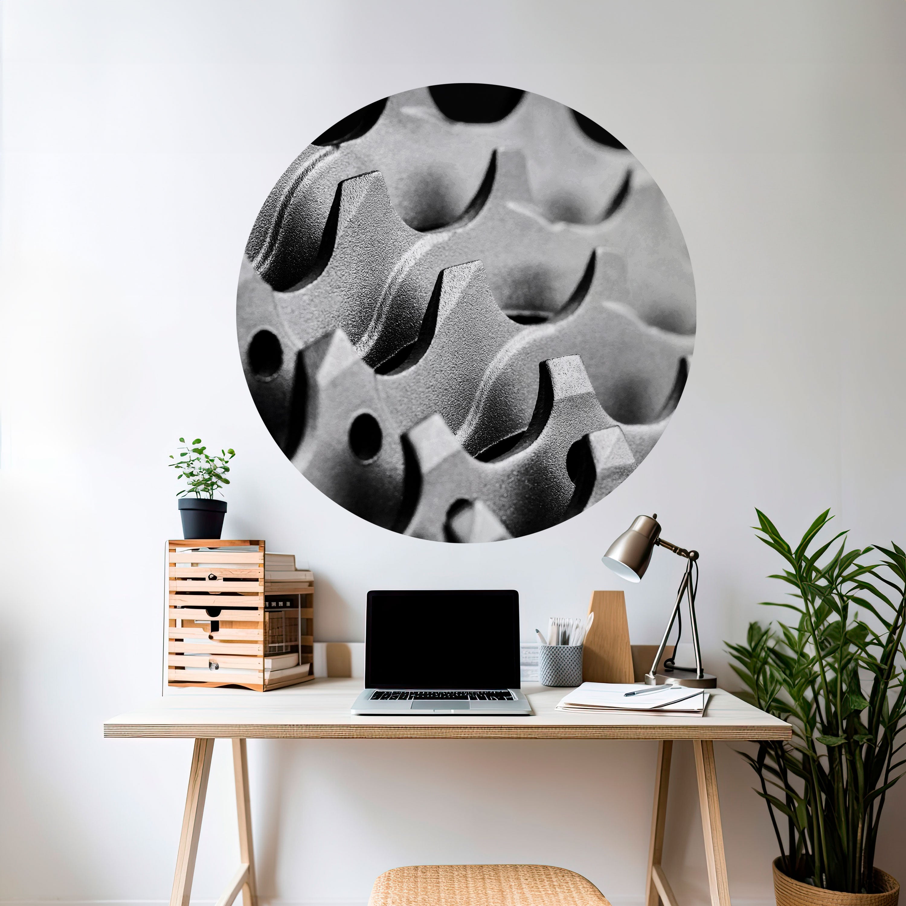 GEARSCAPE SYMPHONY Naklejka okrągła