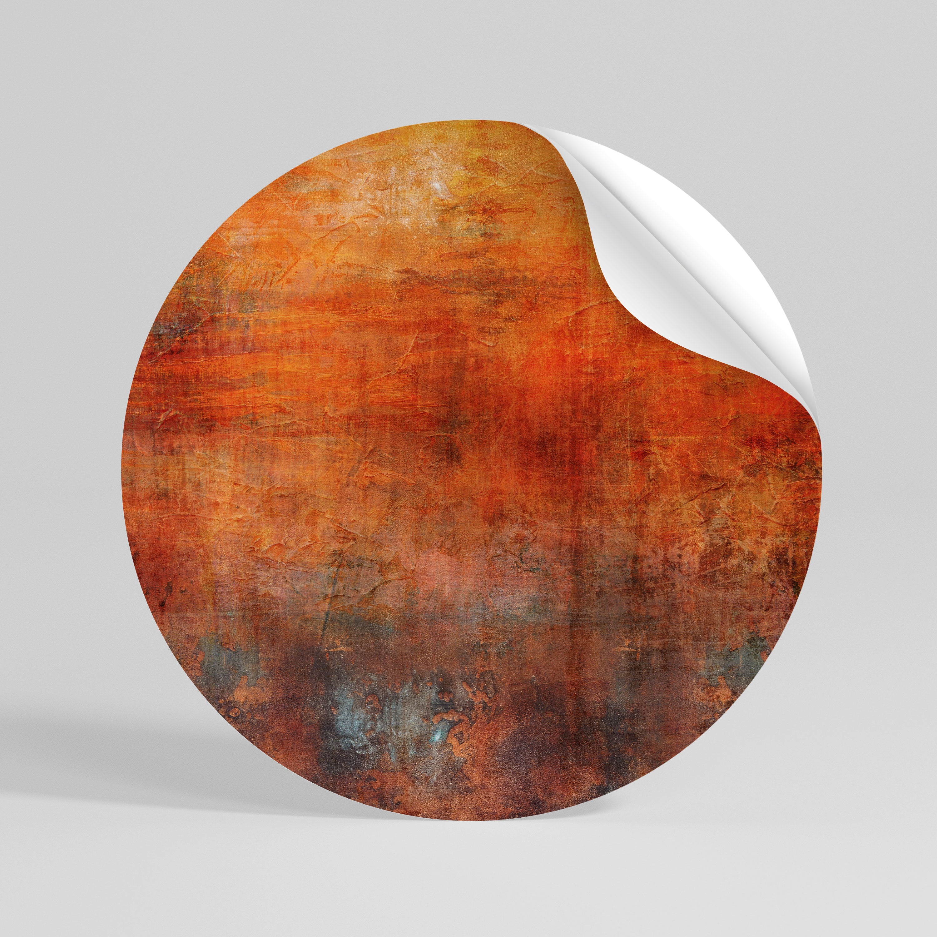 ECHOES OF EUPHORIA Naklejka okrągła