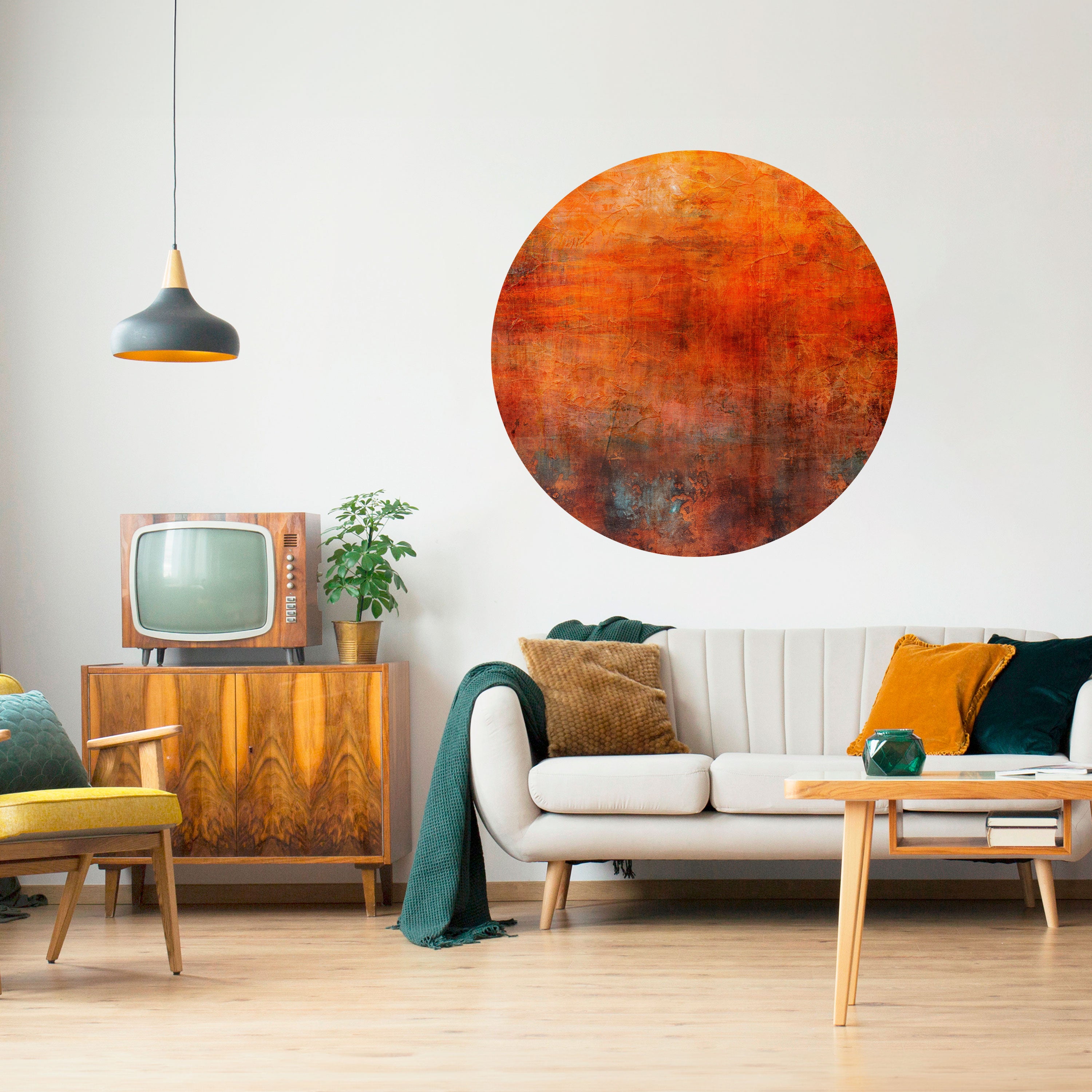 ECHOES OF EUPHORIA Naklejka okrągła