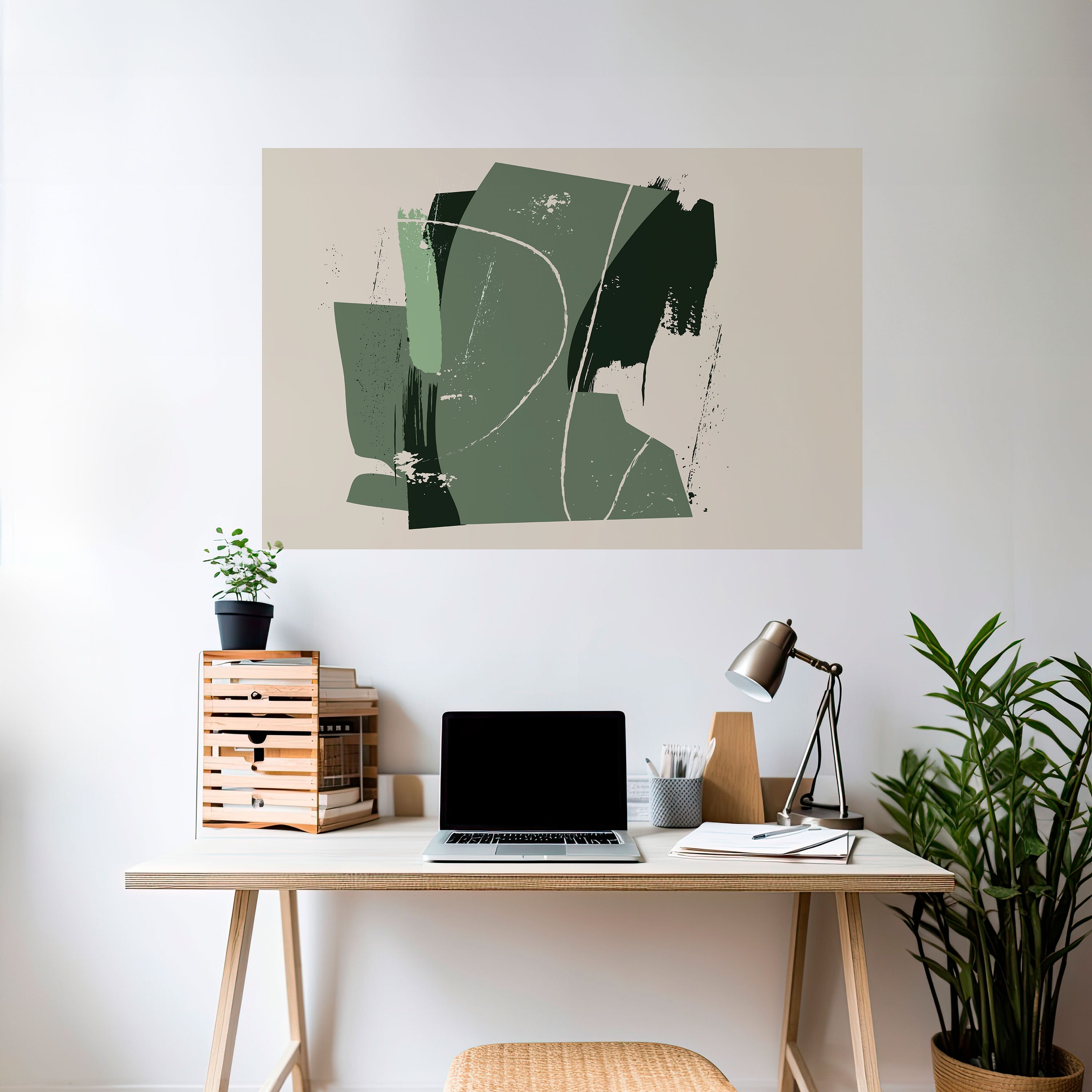 EVERGREEN ESCAPE Naklejka/Plakat poziomy