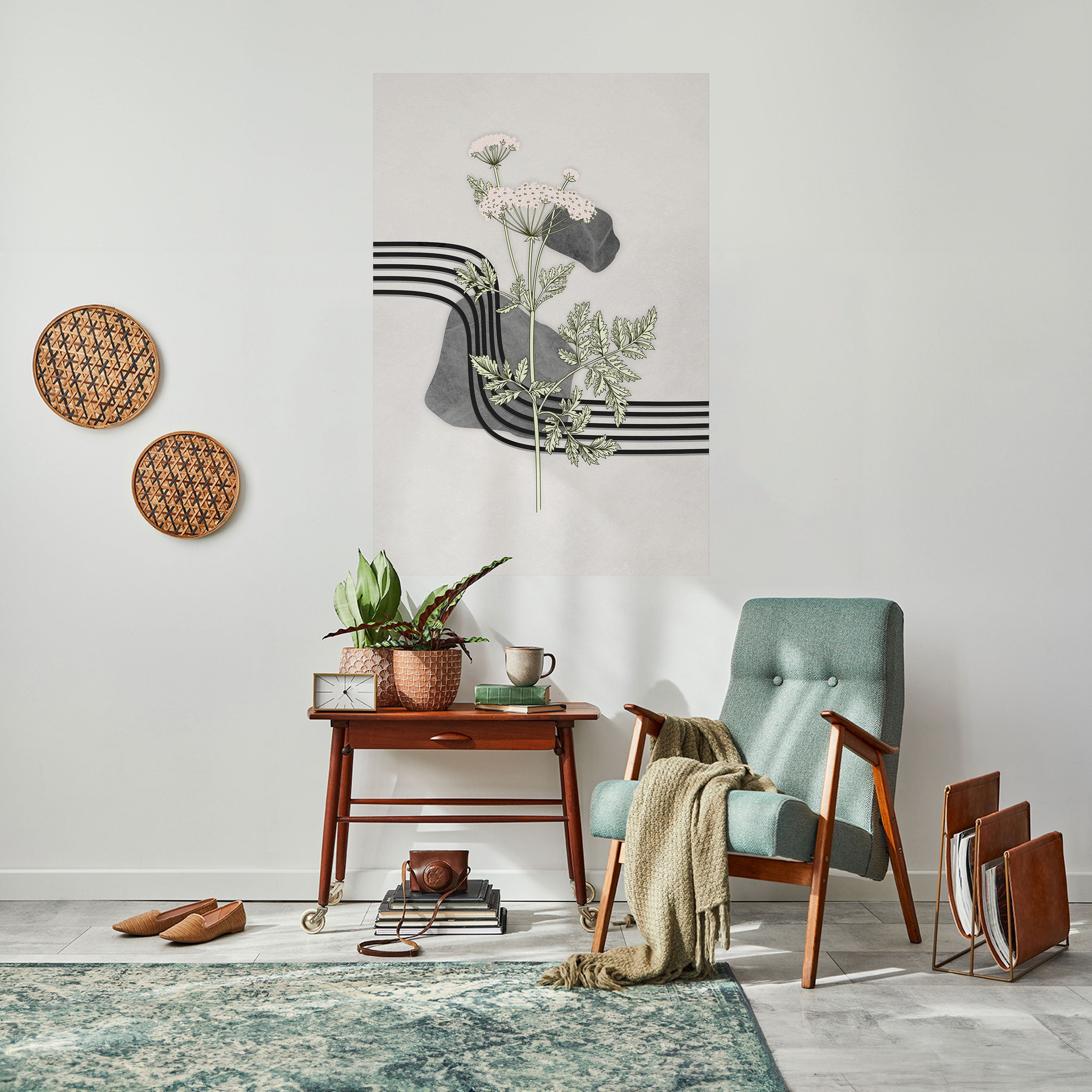 HERACLEUM ARRAY Naklejka/Plakat pionowy