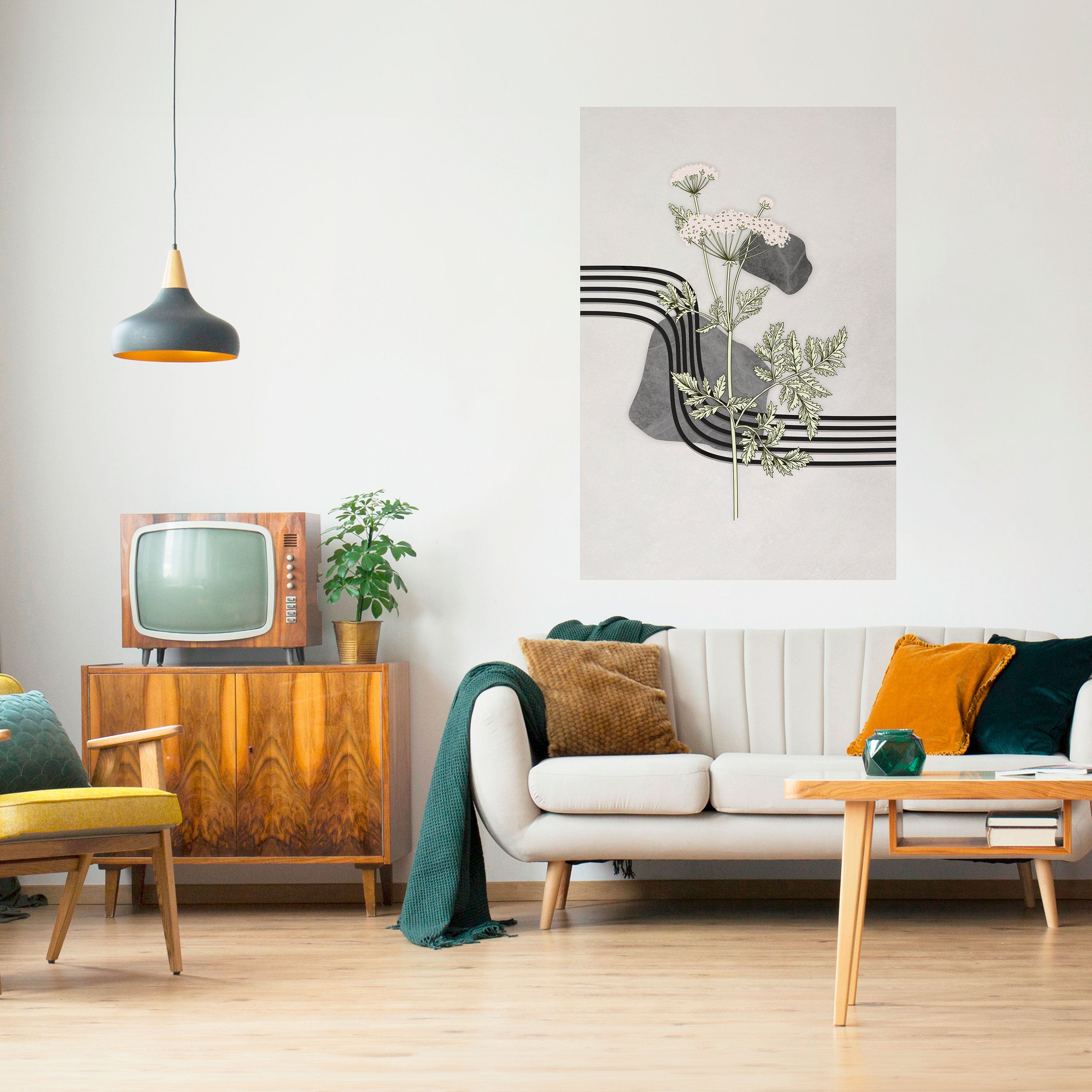 HERACLEUM ARRAY Naklejka/Plakat pionowy