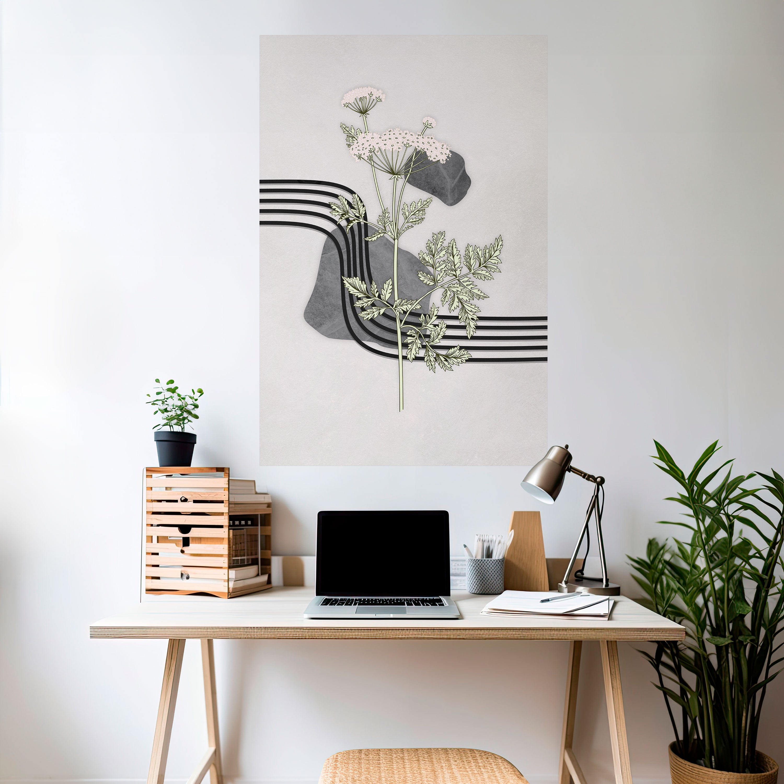 HERACLEUM ARRAY Naklejka/Plakat pionowy