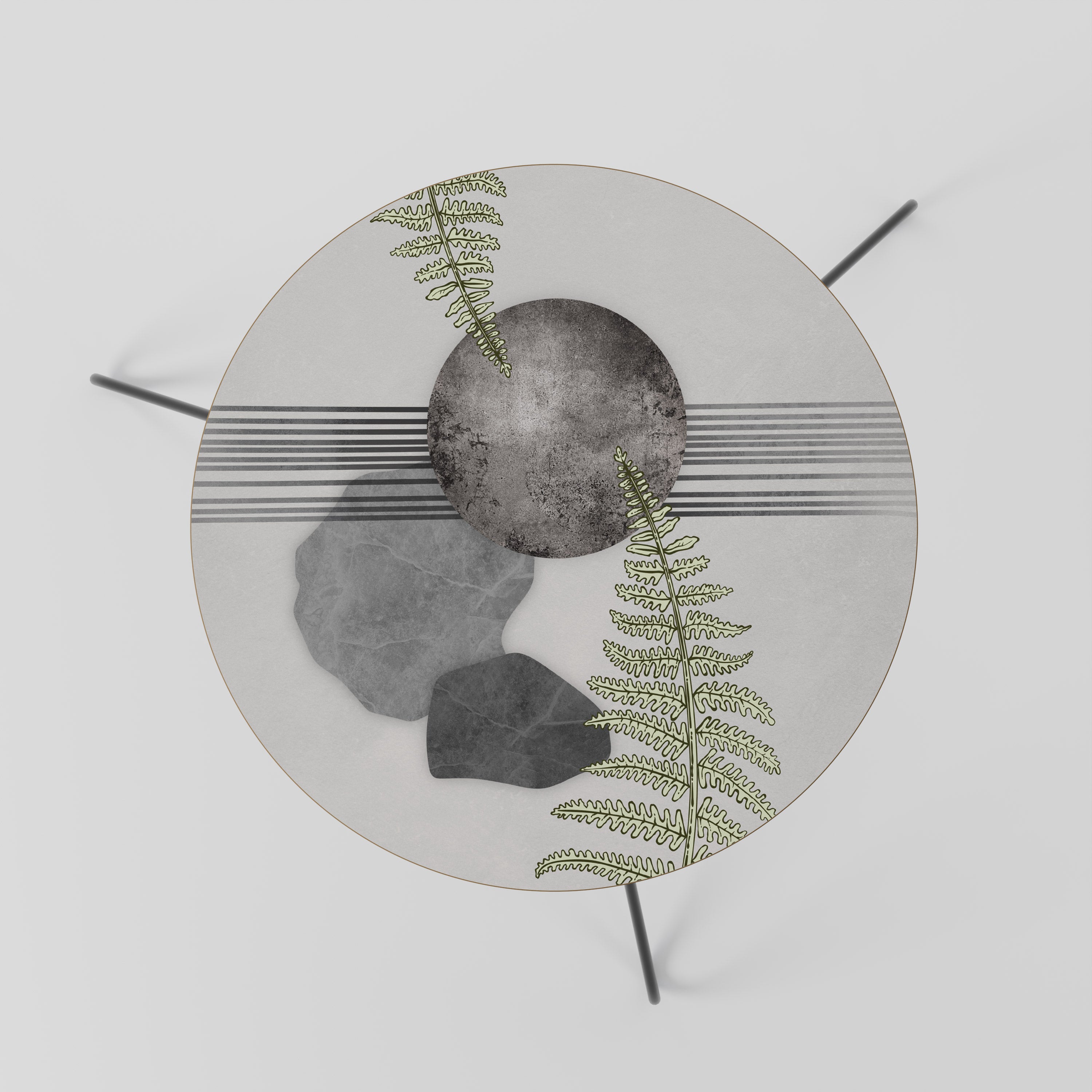 FERN MELANCHOLY Stolik kawowy mały