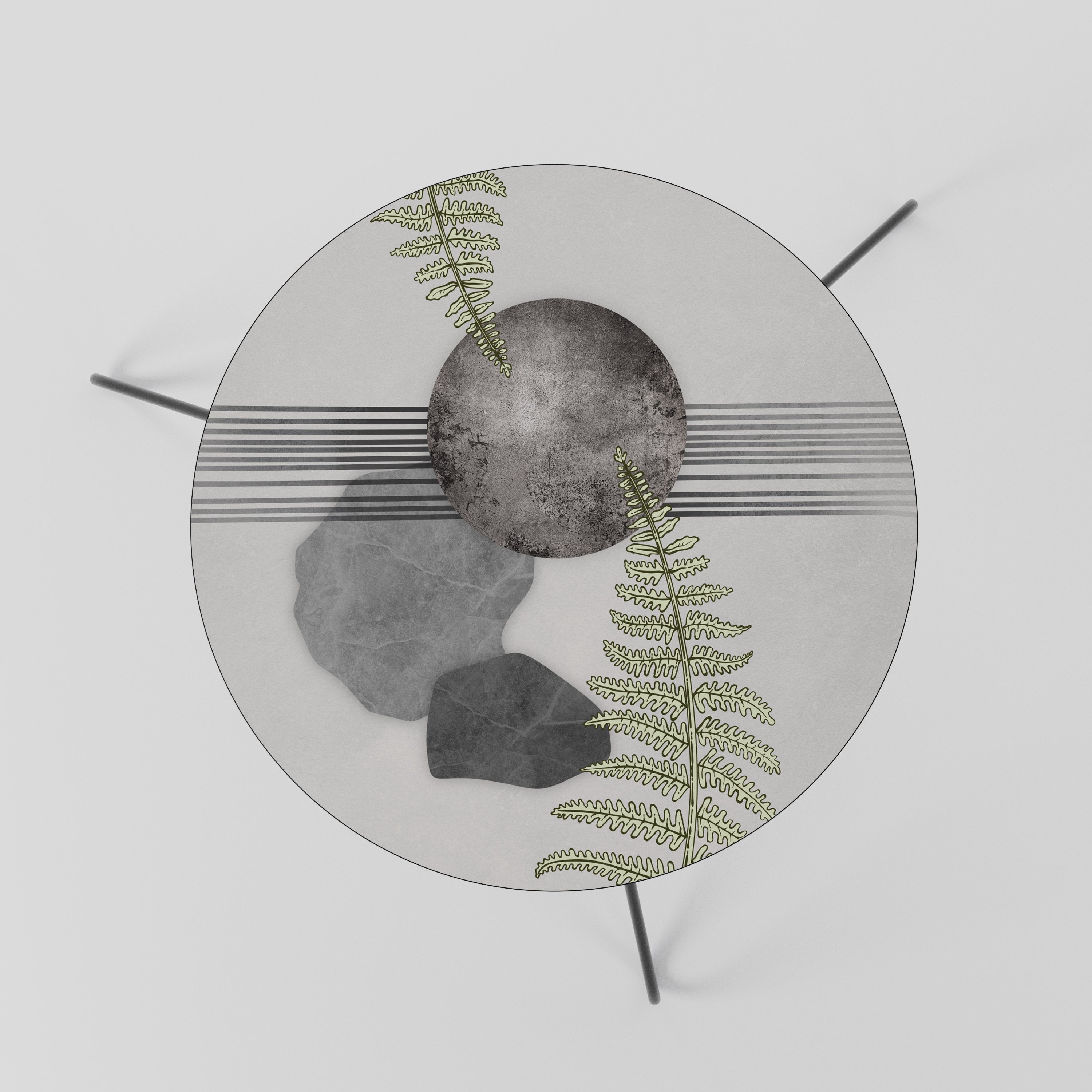 FERN MELANCHOLY Stolik kawowy mały