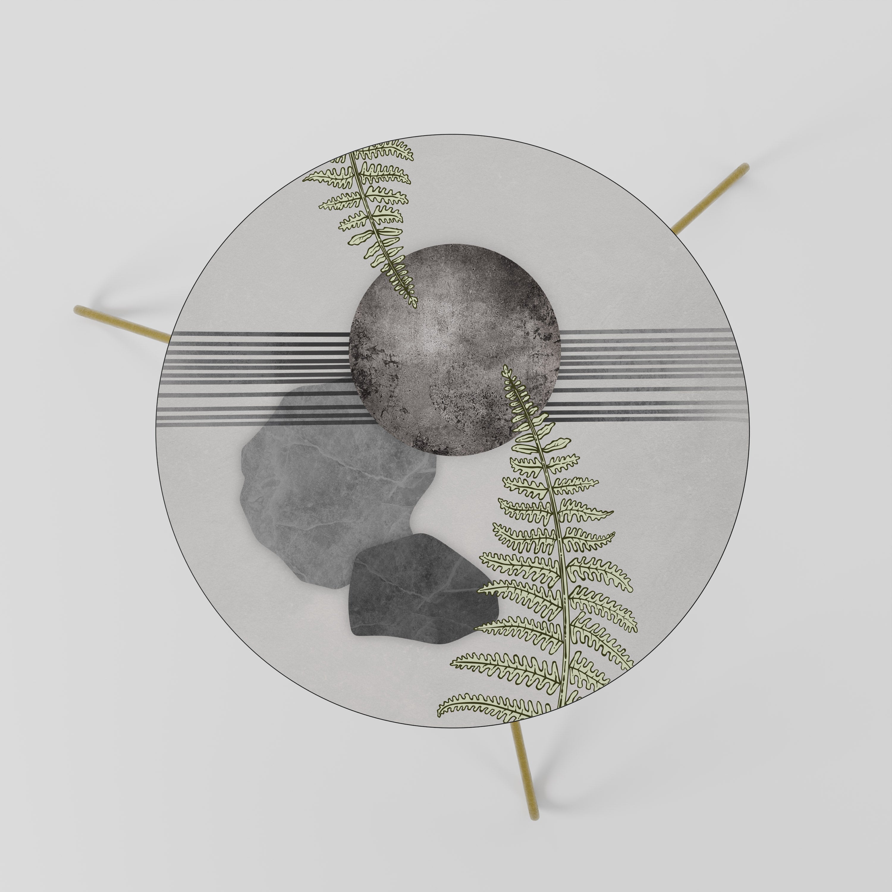 FERN MELANCHOLY Stolik kawowy mały