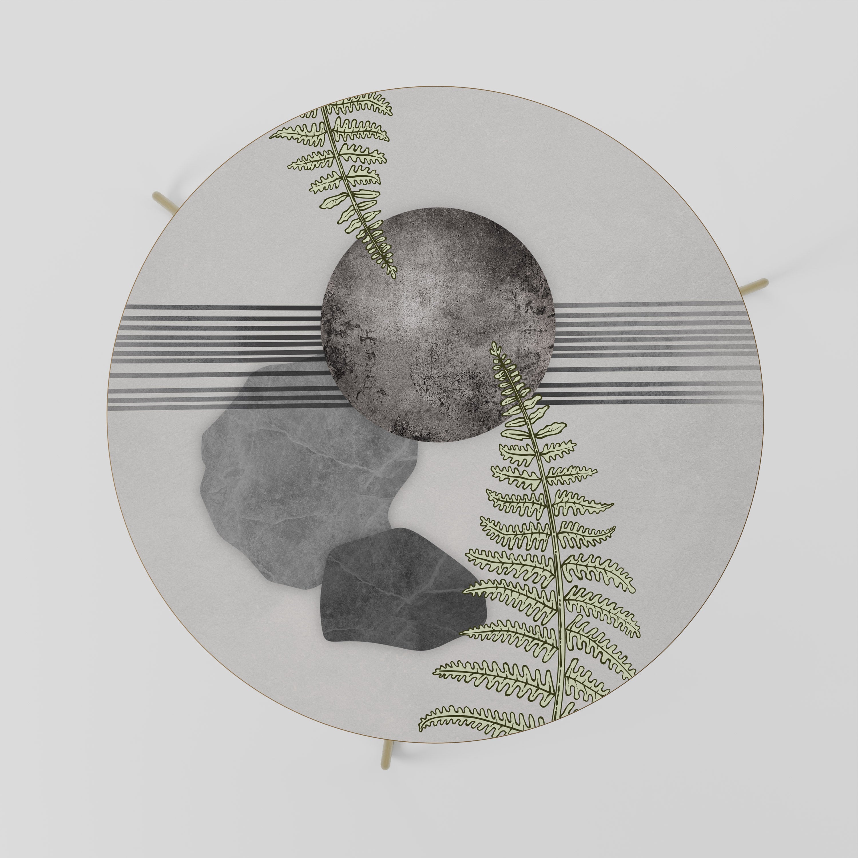 FERN MELANCHOLY Stolik kawowy duży
