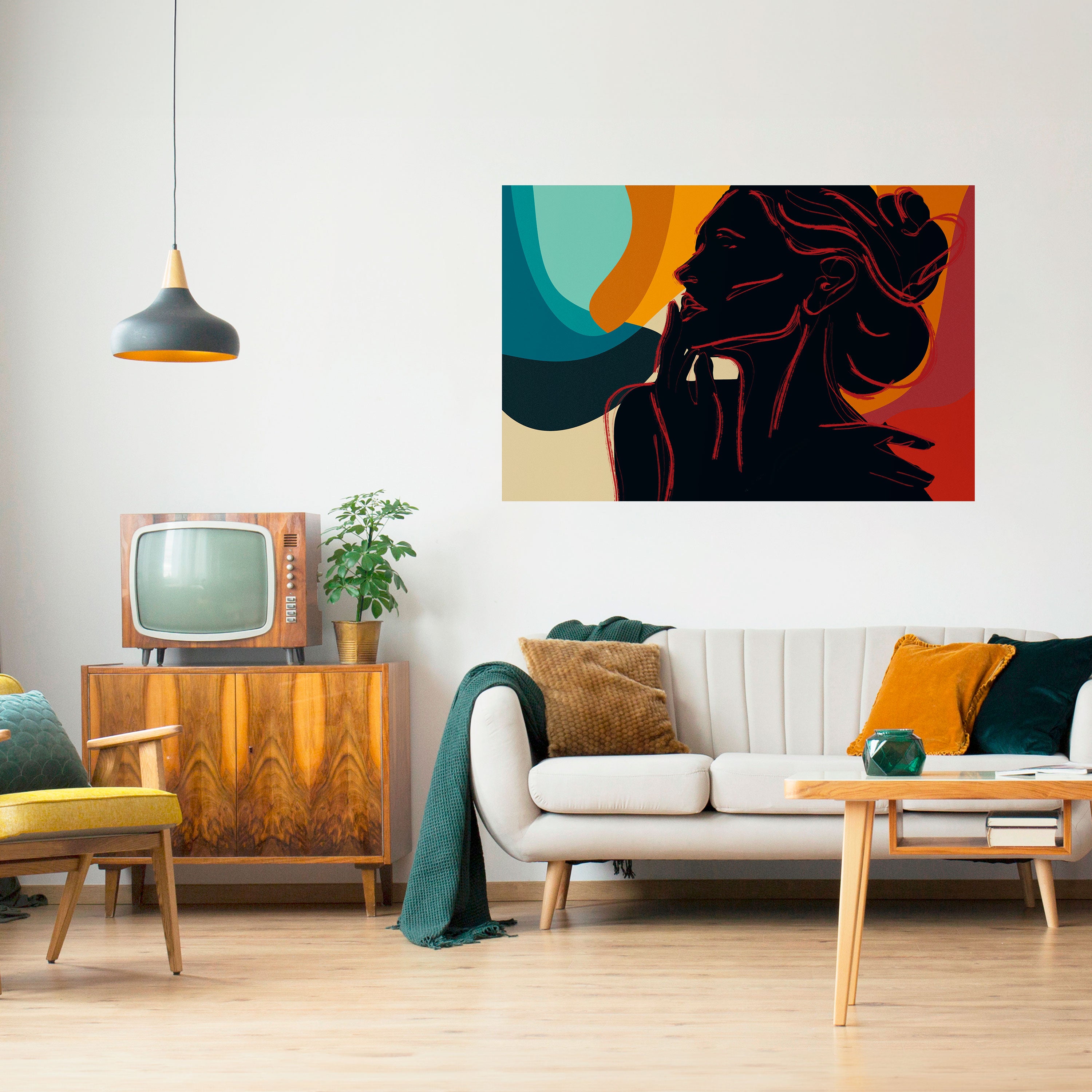 SILHOUETTE SONATA Naklejka/Plakat poziomy