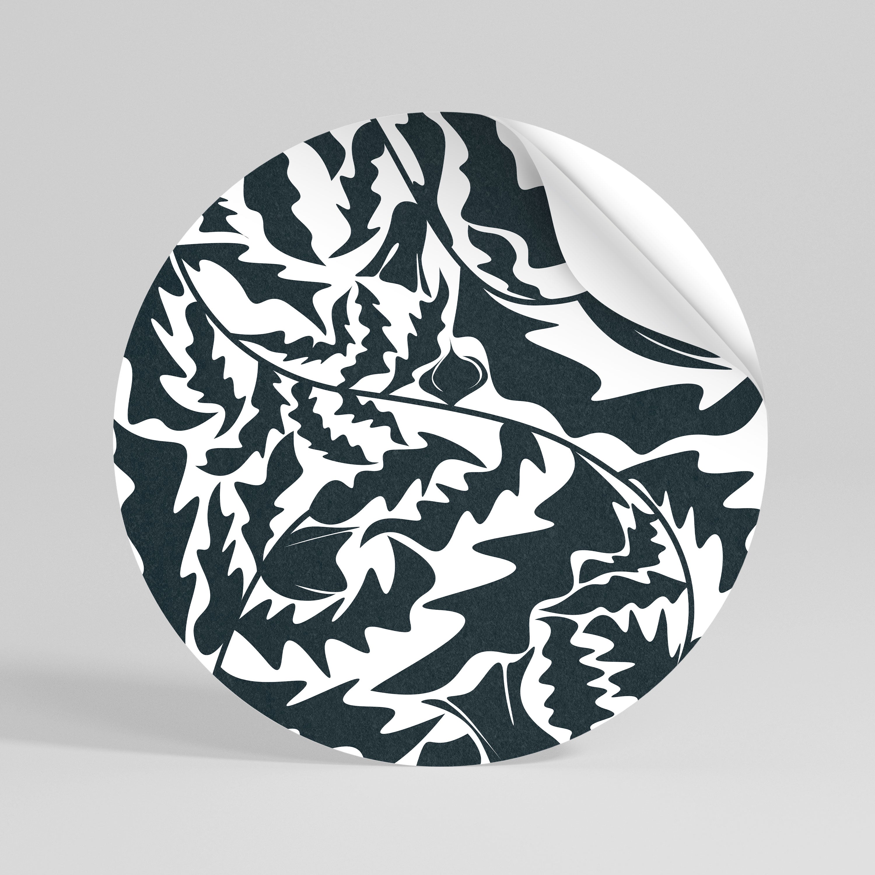 ETHEREAL ORNAMENT Naklejka okrągła