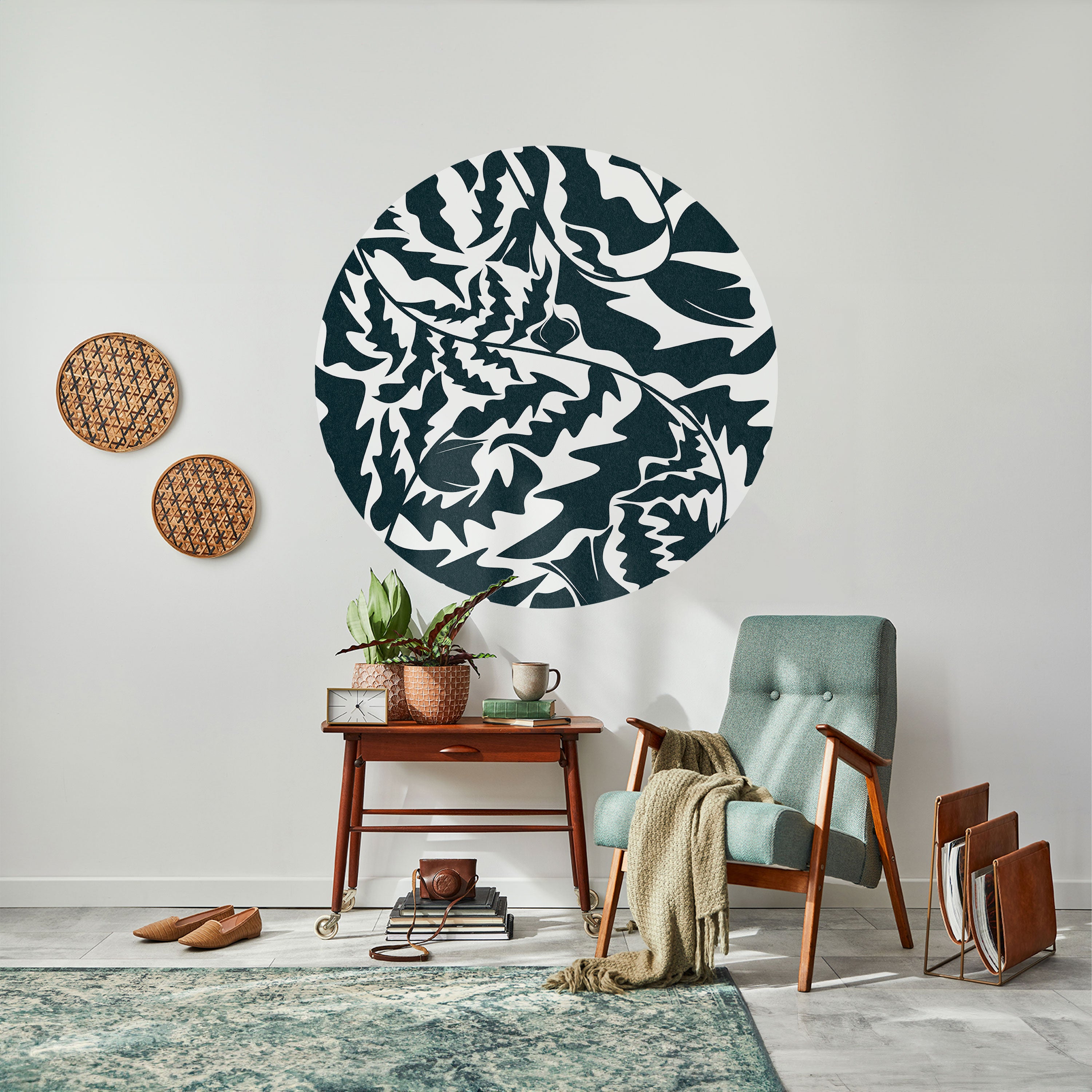 ETHEREAL ORNAMENT Naklejka okrągła