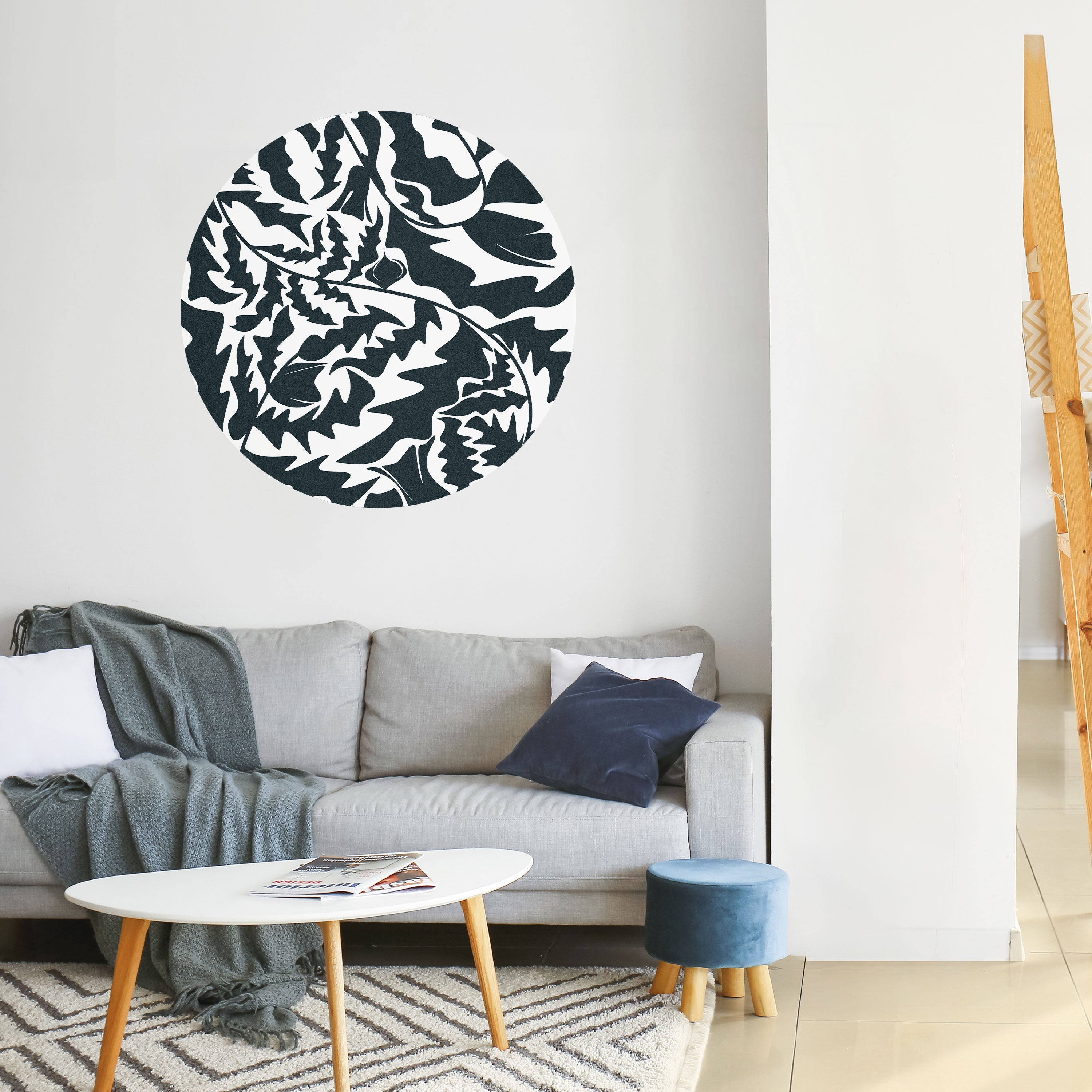 ETHEREAL ORNAMENT Naklejka okrągła