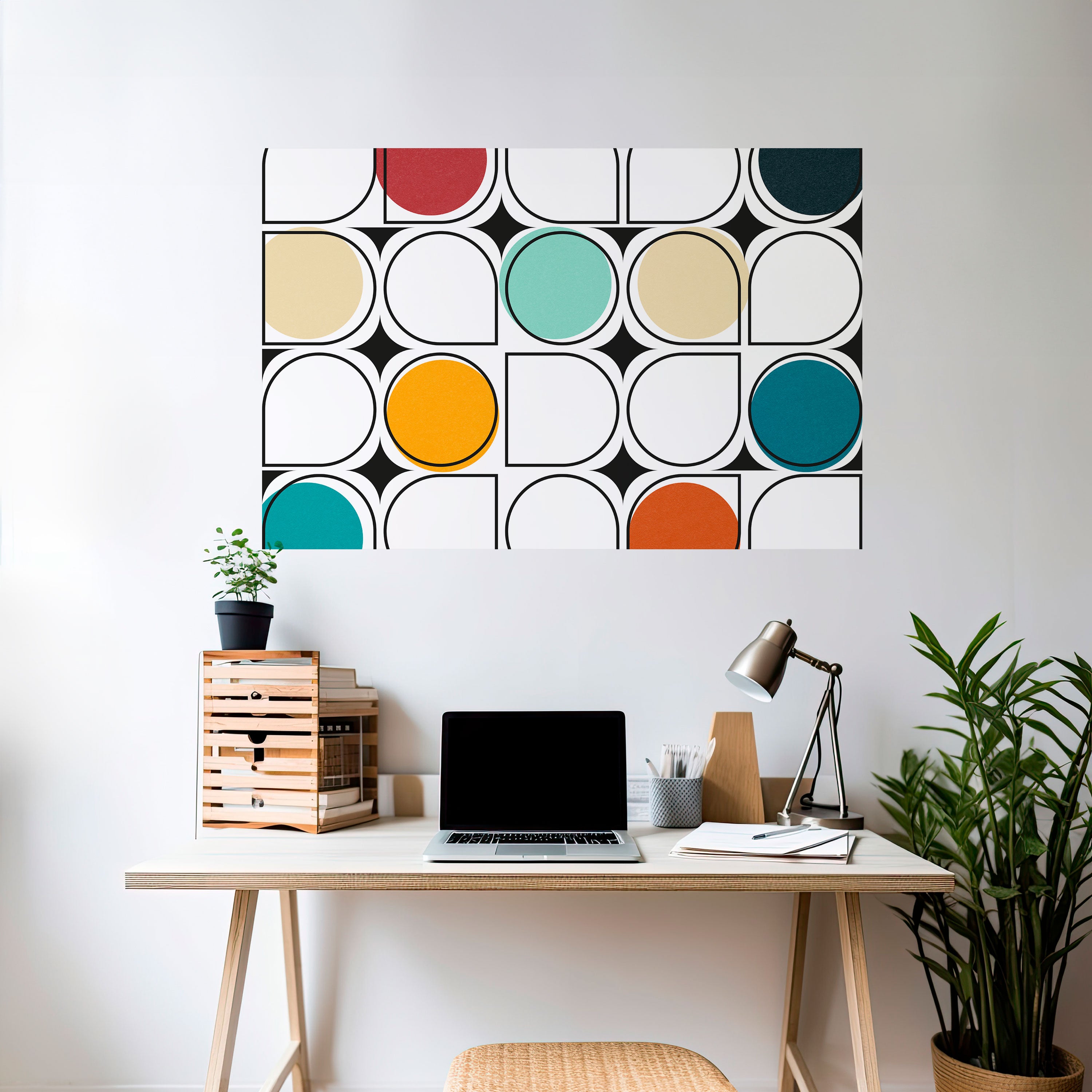 HUE HARMONY Naklejka/Plakat poziomy