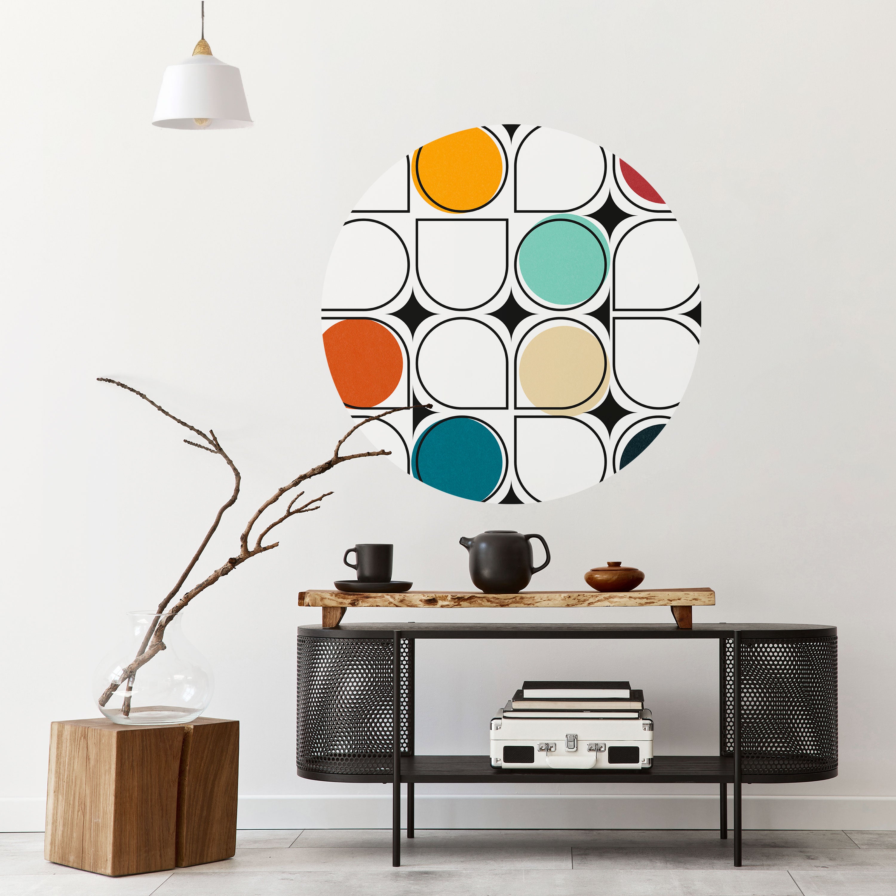 HUE HARMONY Naklejka okrągła