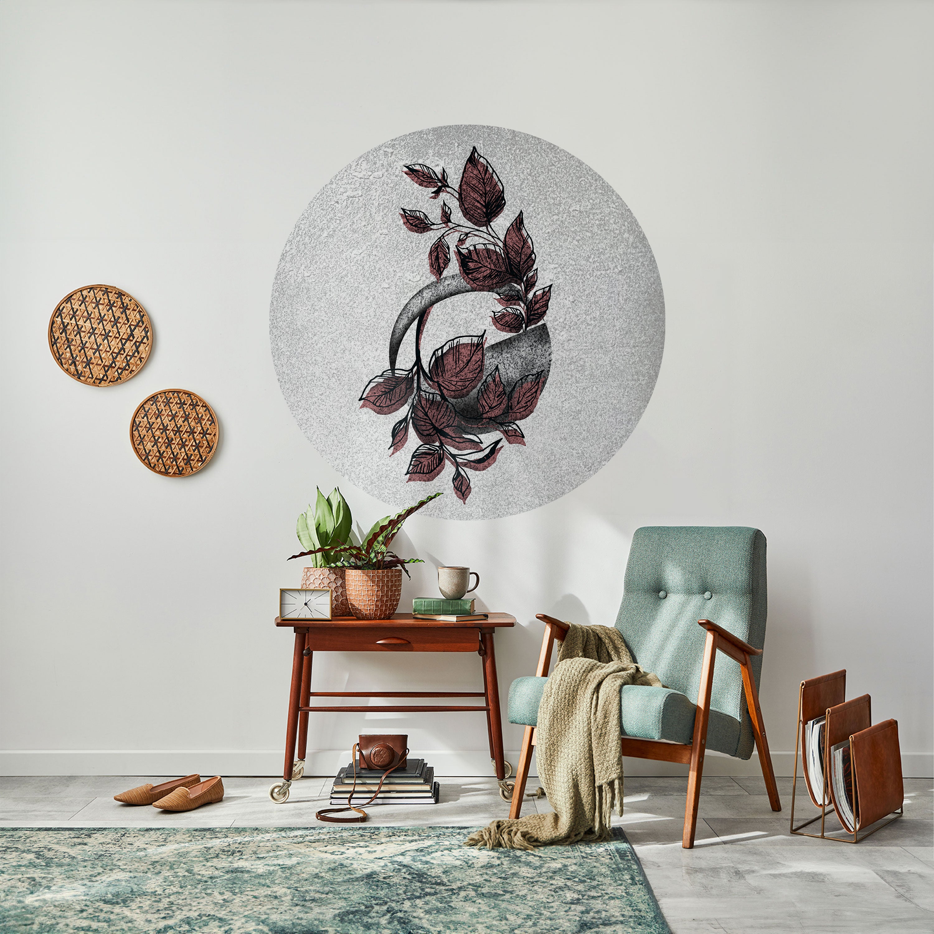 GRAPHIC WONDER Naklejka okrągła