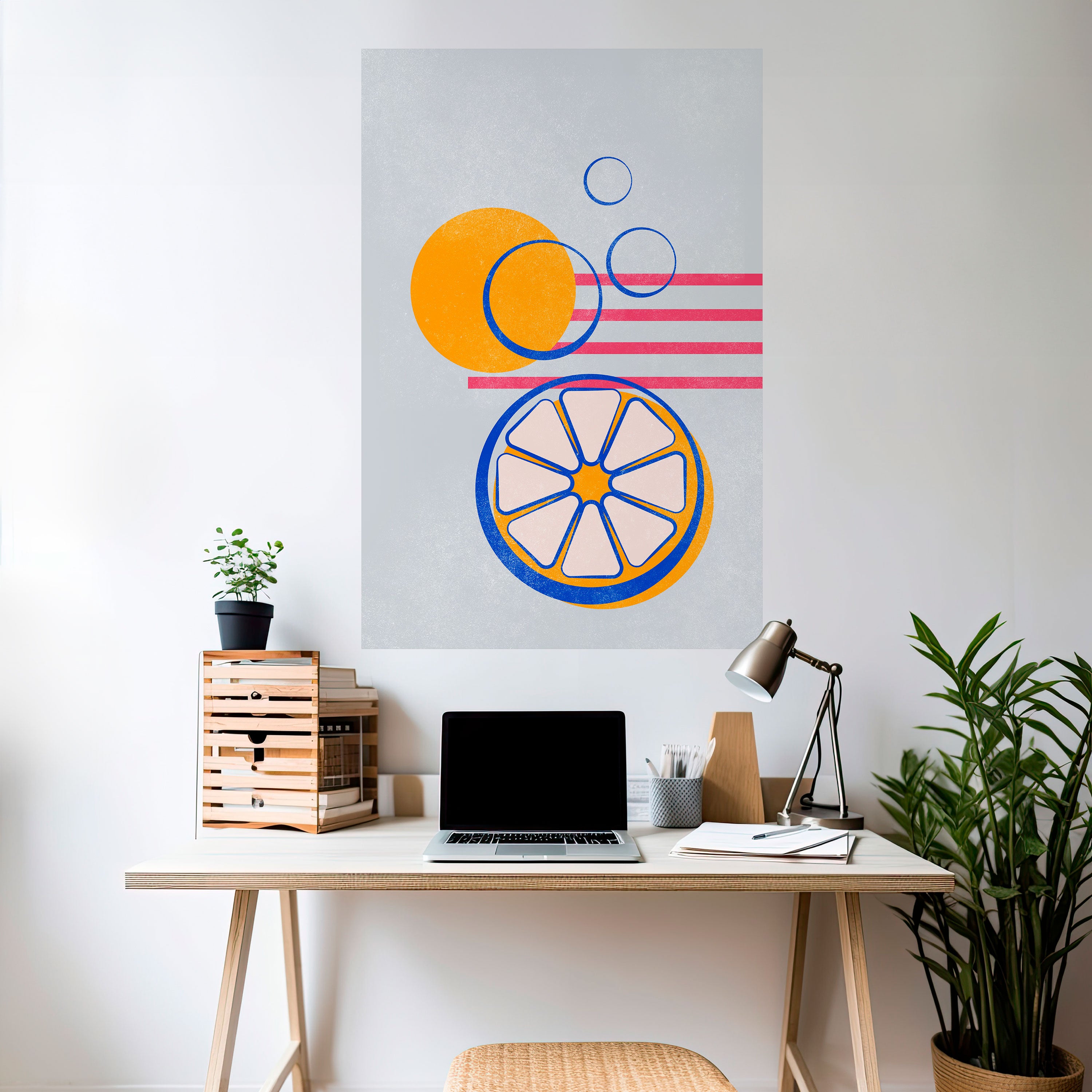 CITRUS SPARK Naklejka/Plakat pionowy
