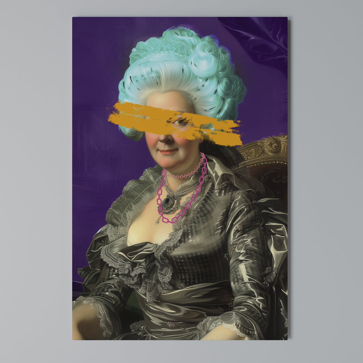 BAROQUE CHIC Pionowy obraz na płótnie