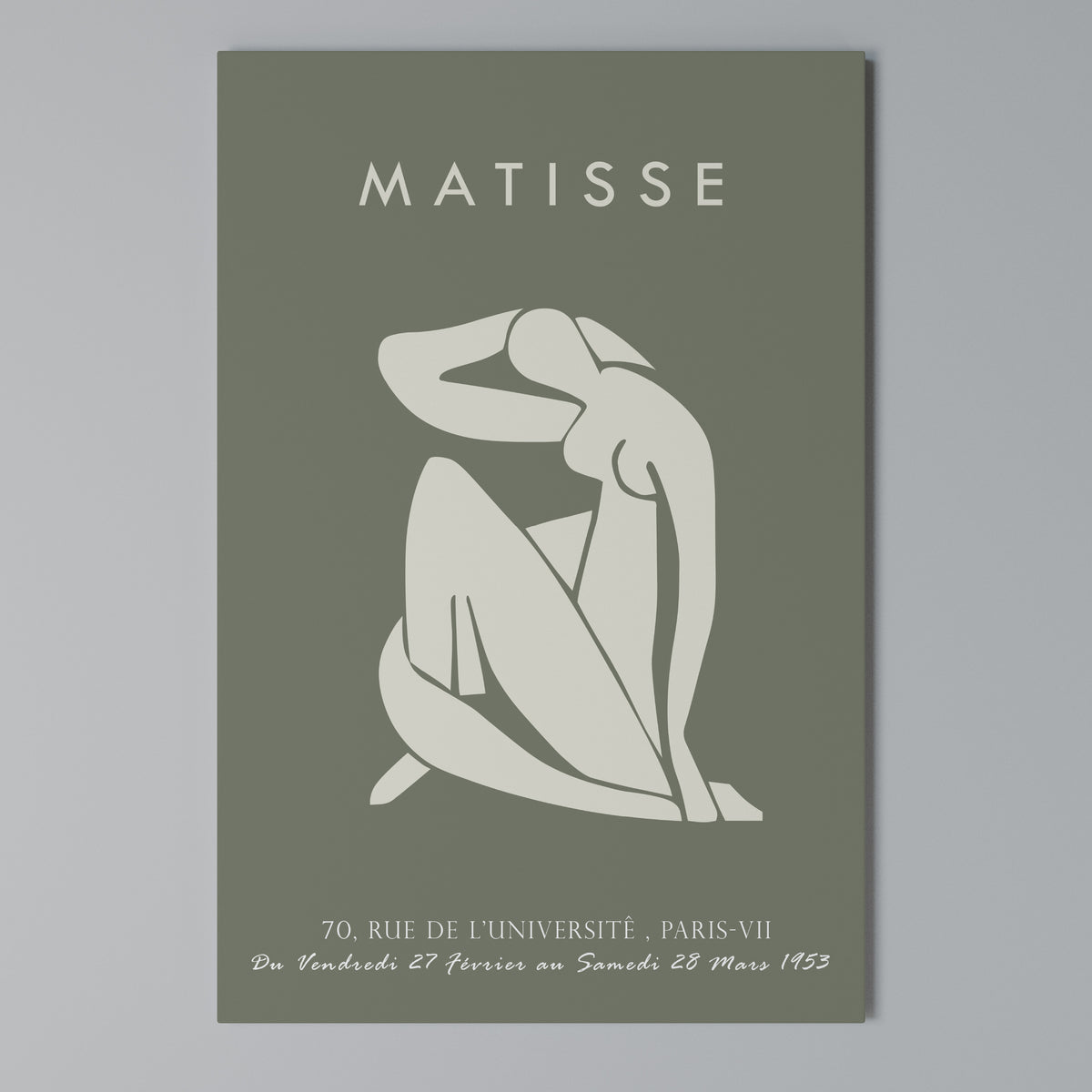 MATISSE NUDES Pionowy obraz na płótnie