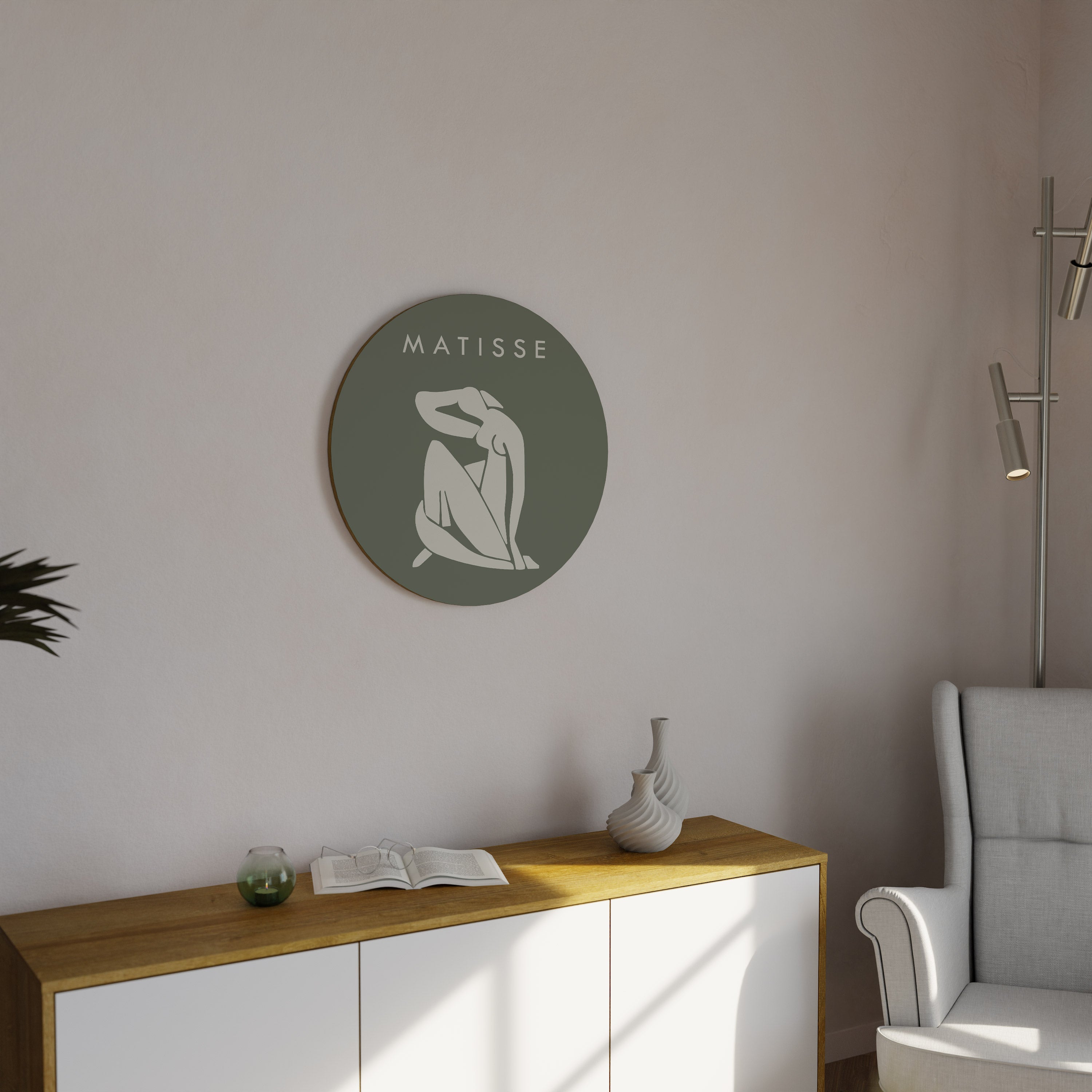 MATISSE NUDES Obraz okrągły