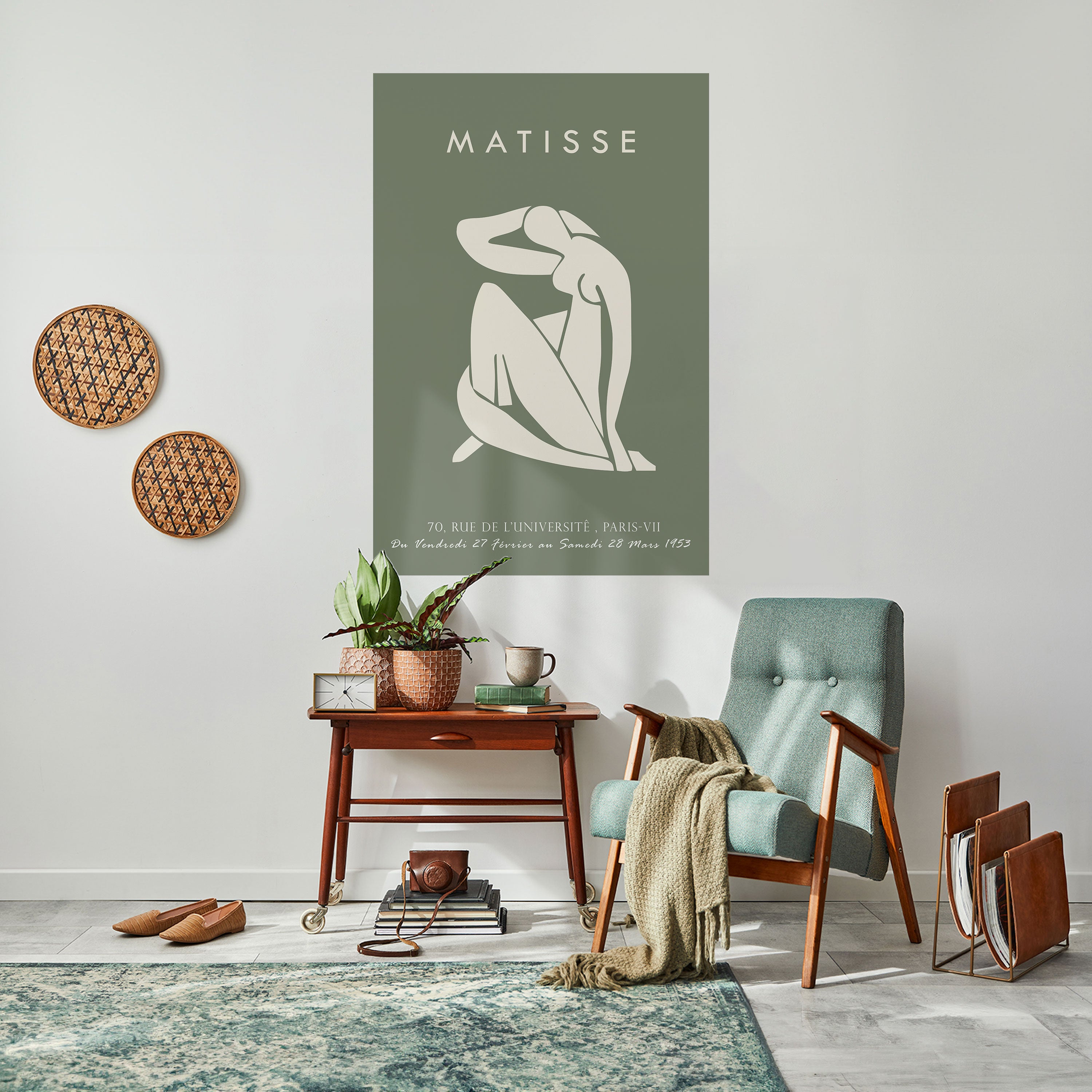 MATISSE NUDES Naklejka/Plakat pionowy