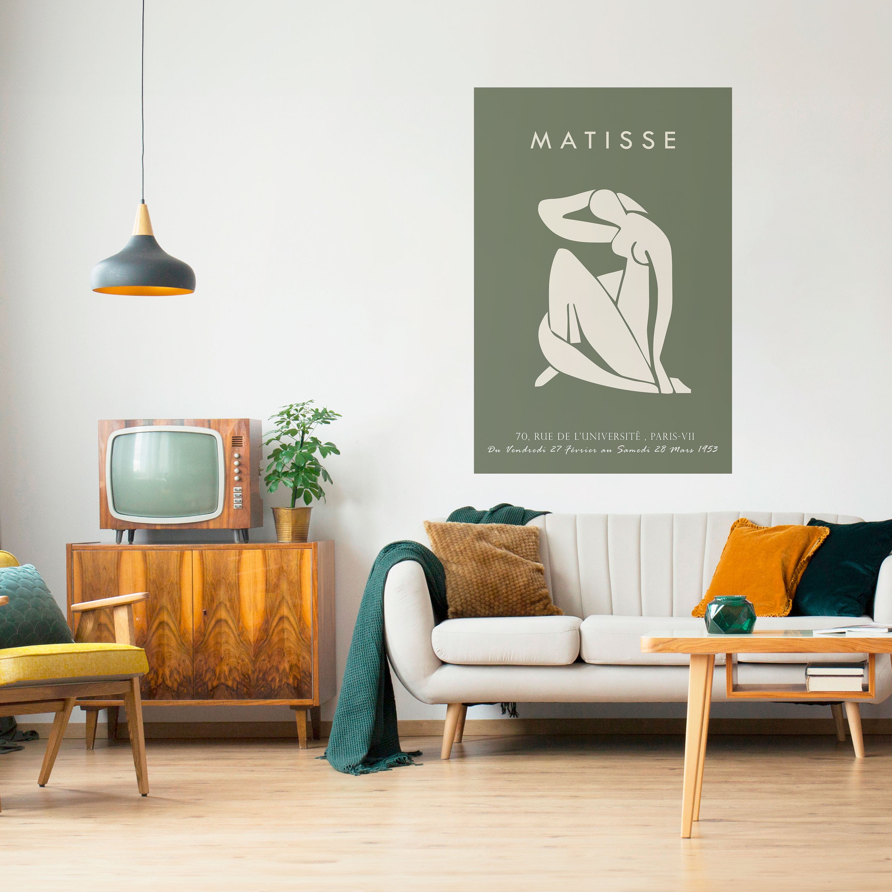MATISSE NUDES Naklejka/Plakat pionowy