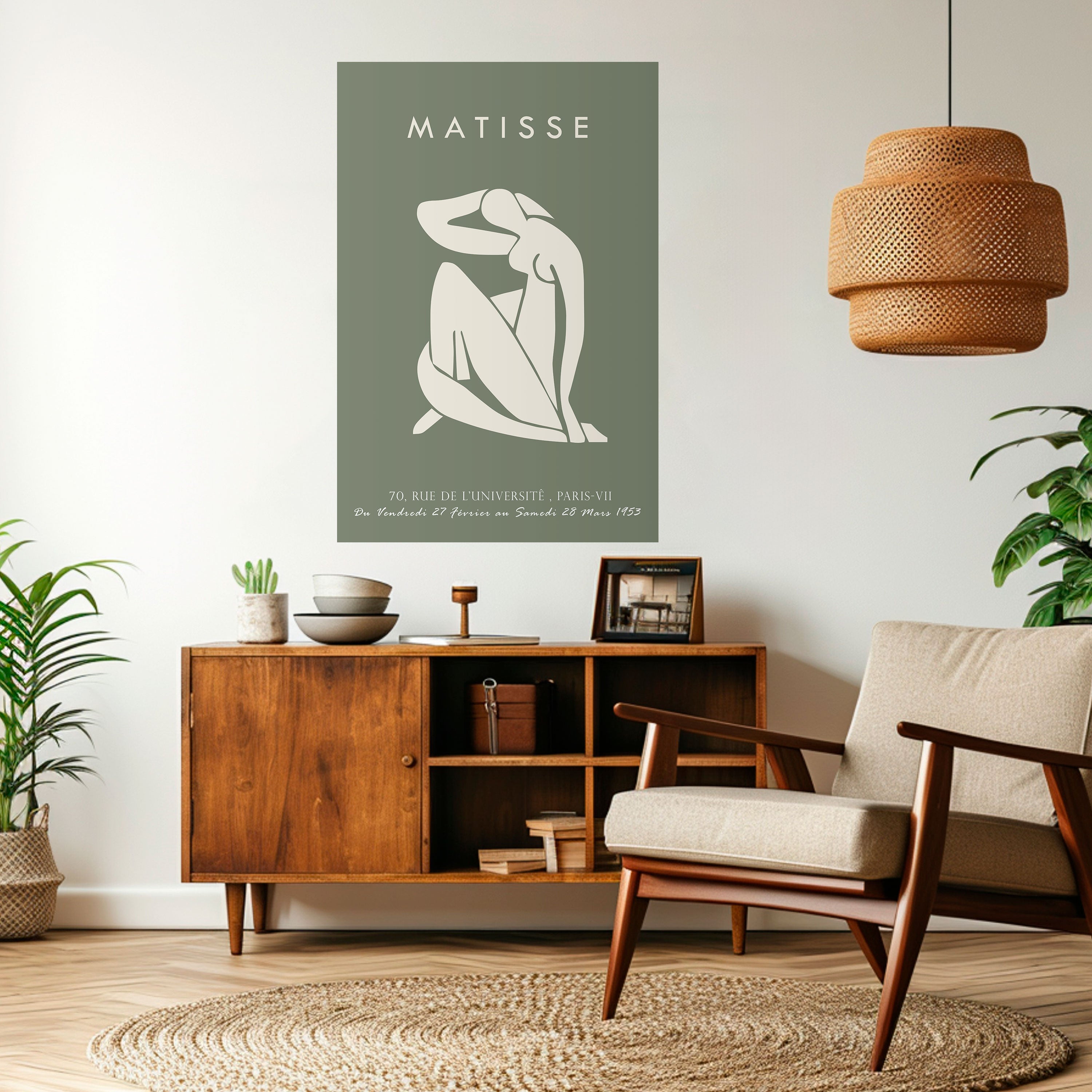 MATISSE NUDES Naklejka/Plakat pionowy