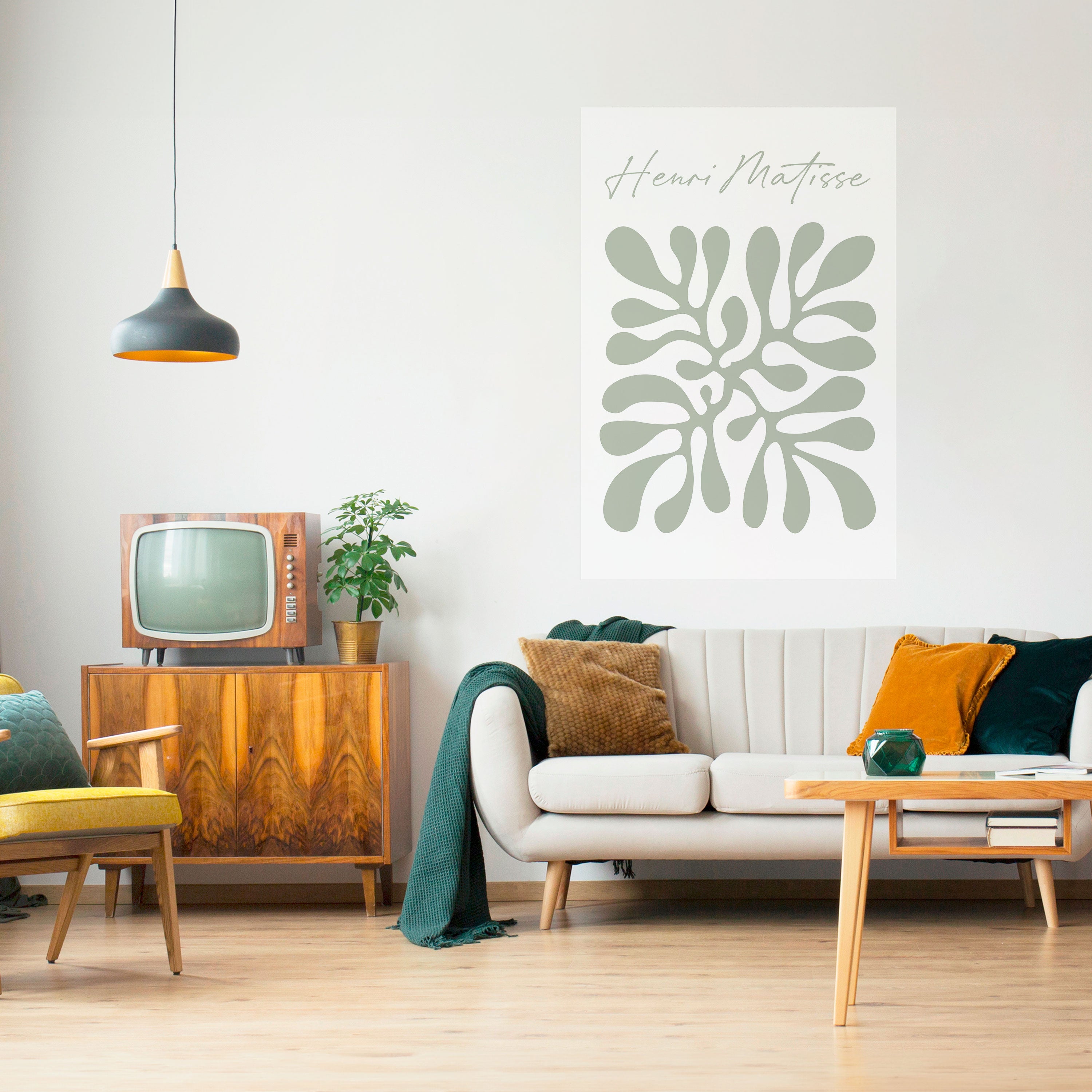 SHAPE OF MATISSE Naklejka/Plakat pionowy