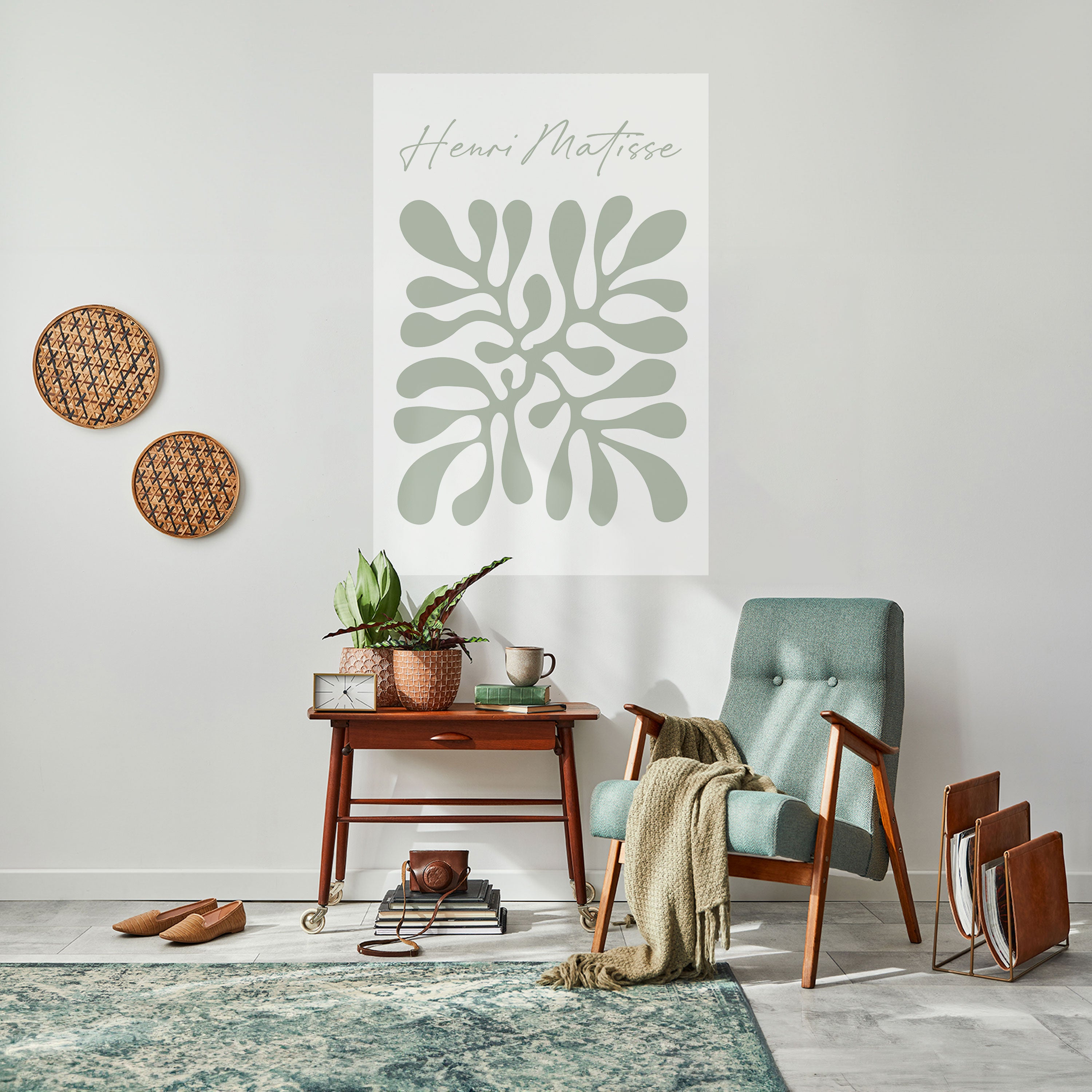 SHAPE OF MATISSE Naklejka/Plakat pionowy