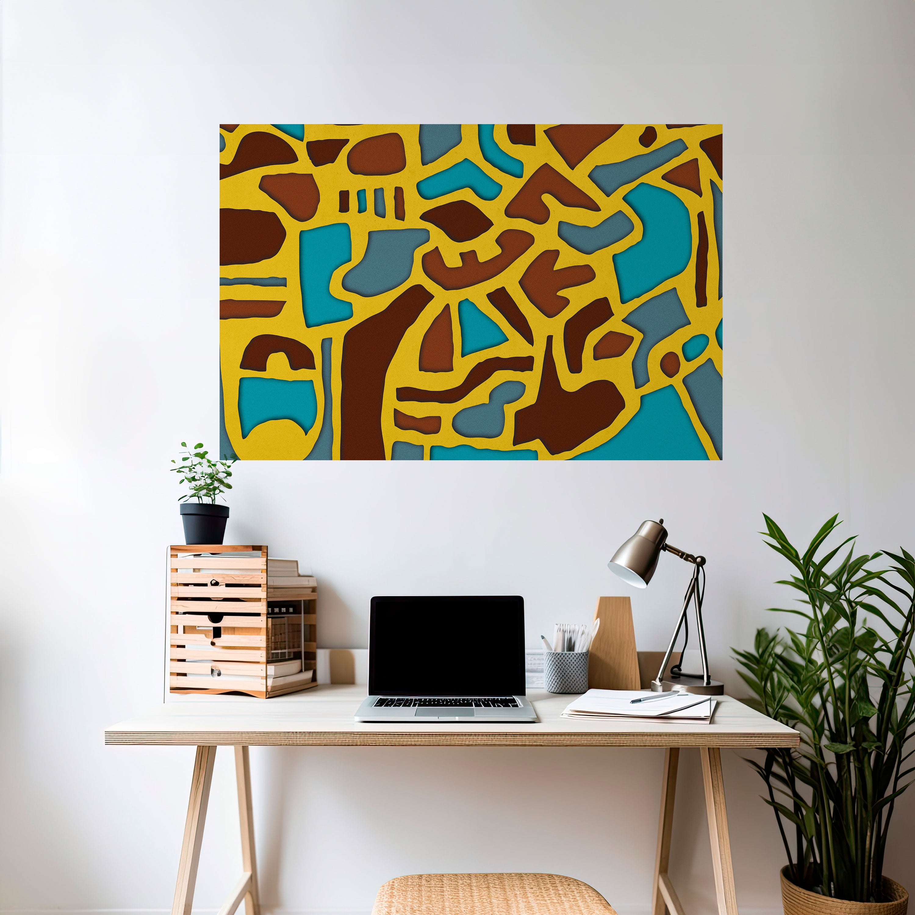 ASSYMETRICAL HARMONY Naklejka/Plakat poziomy