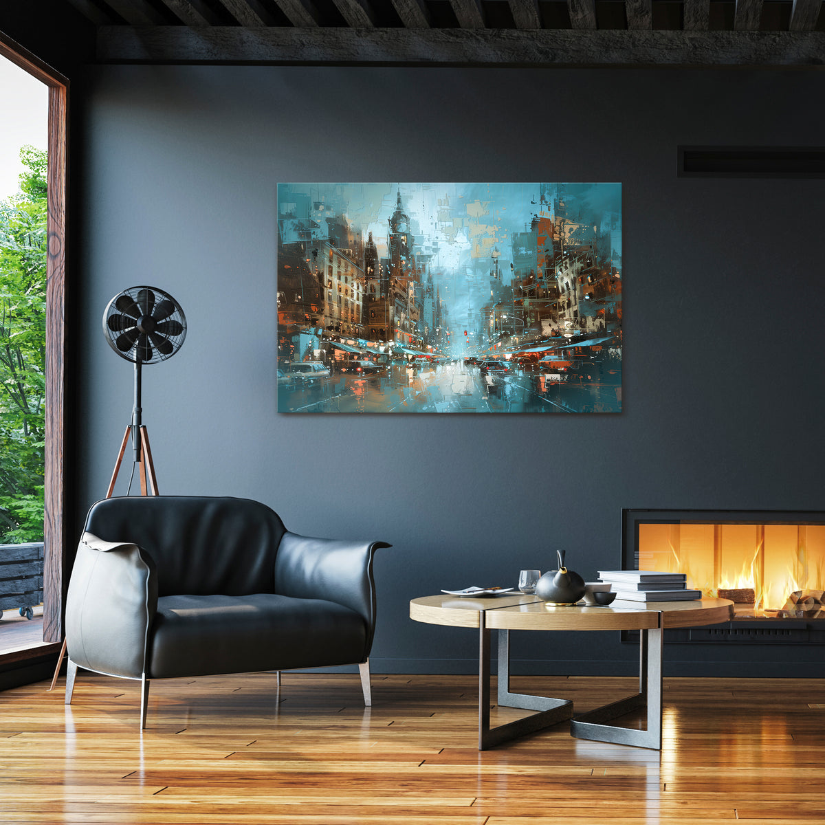 URBAN FEVER Poziomy obraz na płótnie