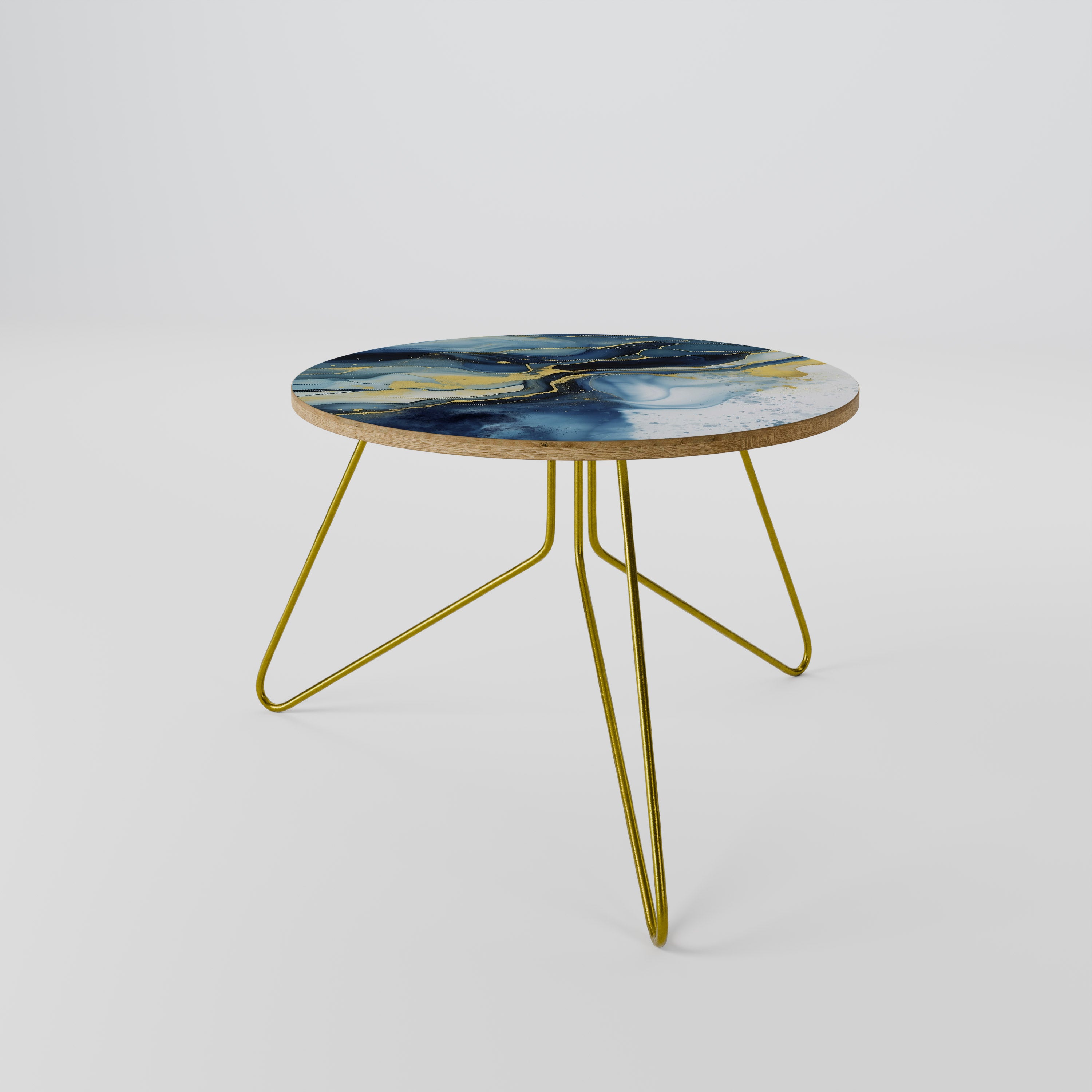 INKY MARBLE Stolik kawowy mały