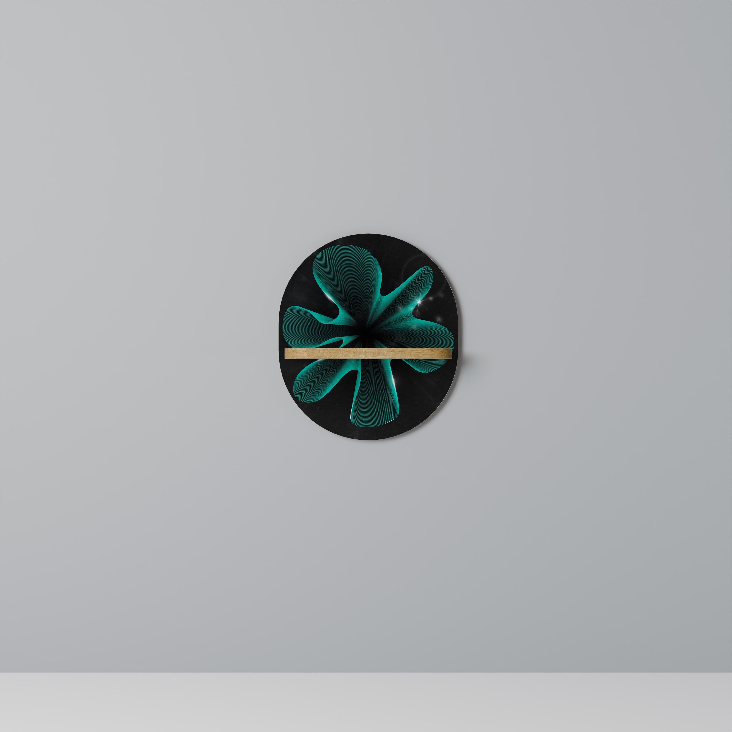 ELECTRIC ILLUSION Półka owalna