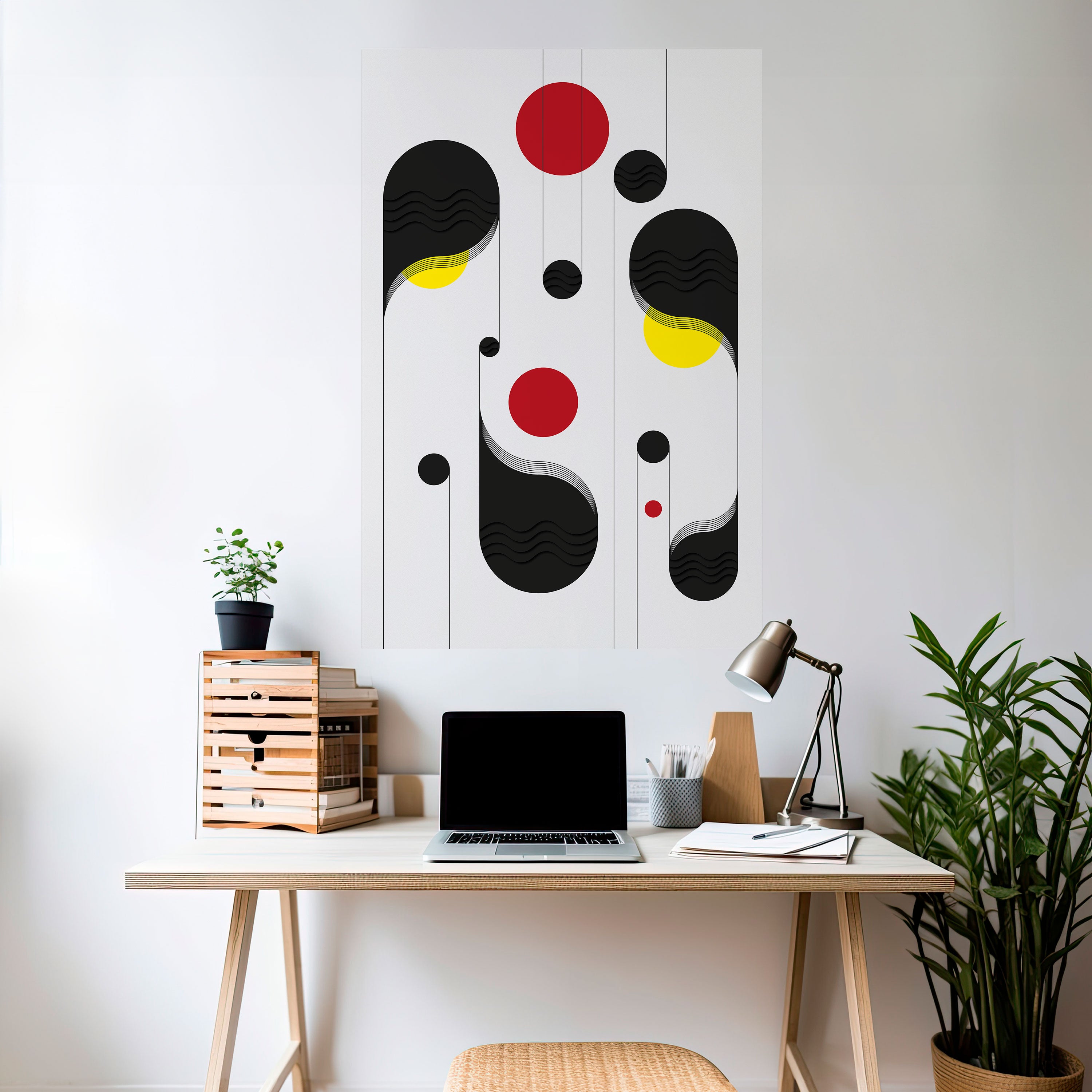 DOT-TO-DOT LULLABY Naklejka/Plakat pionowy