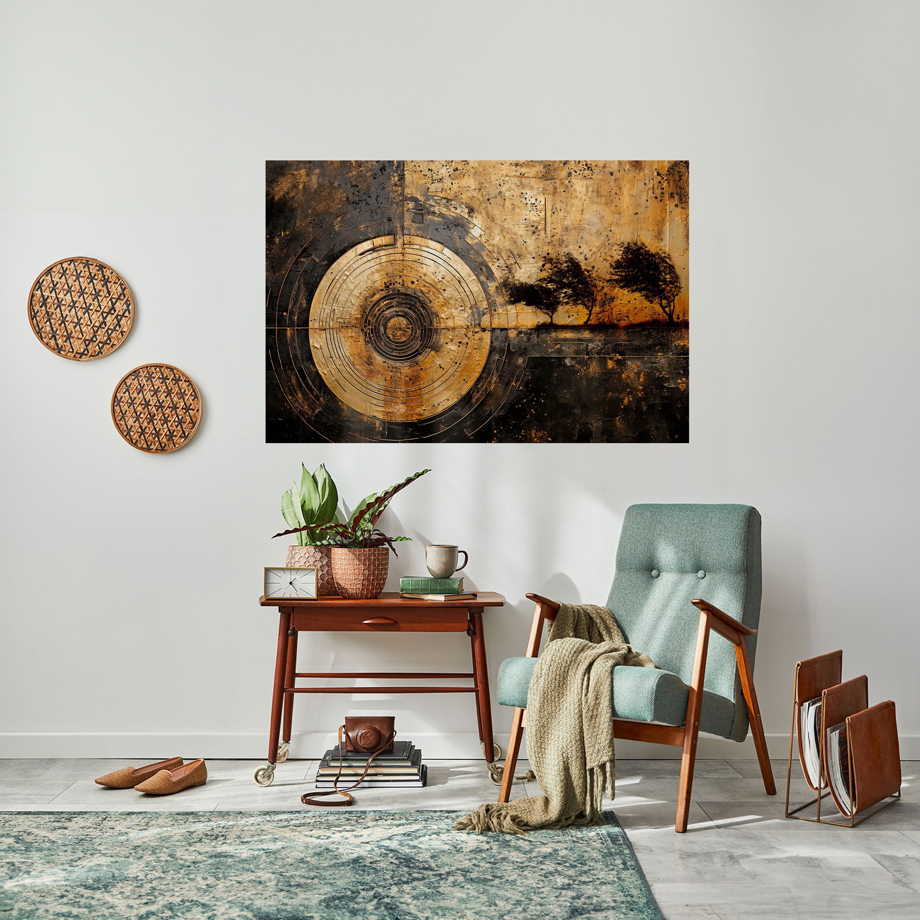 COPPERY EARTHQUAKE Naklejka/Plakat poziomy