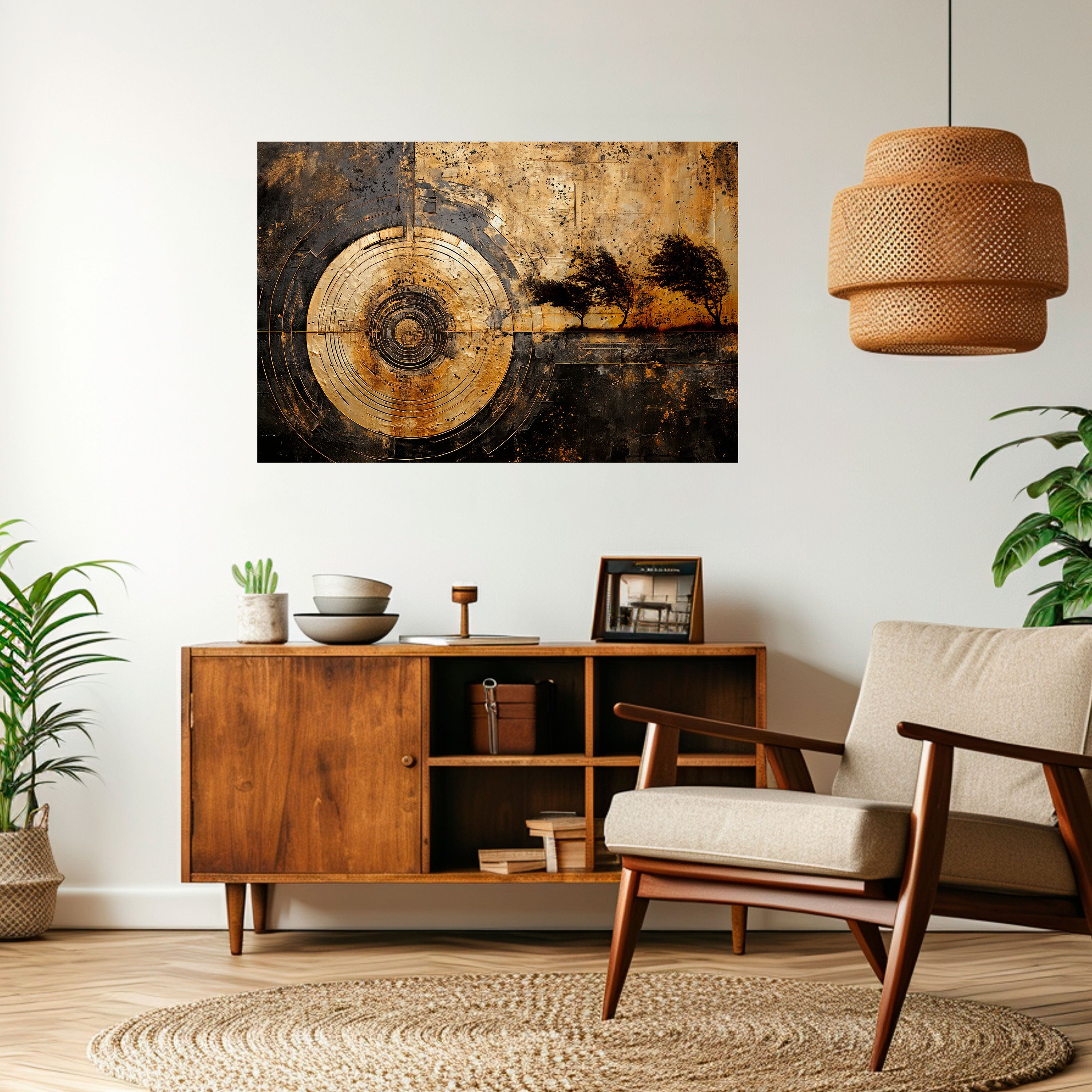 COPPERY EARTHQUAKE Naklejka/Plakat poziomy