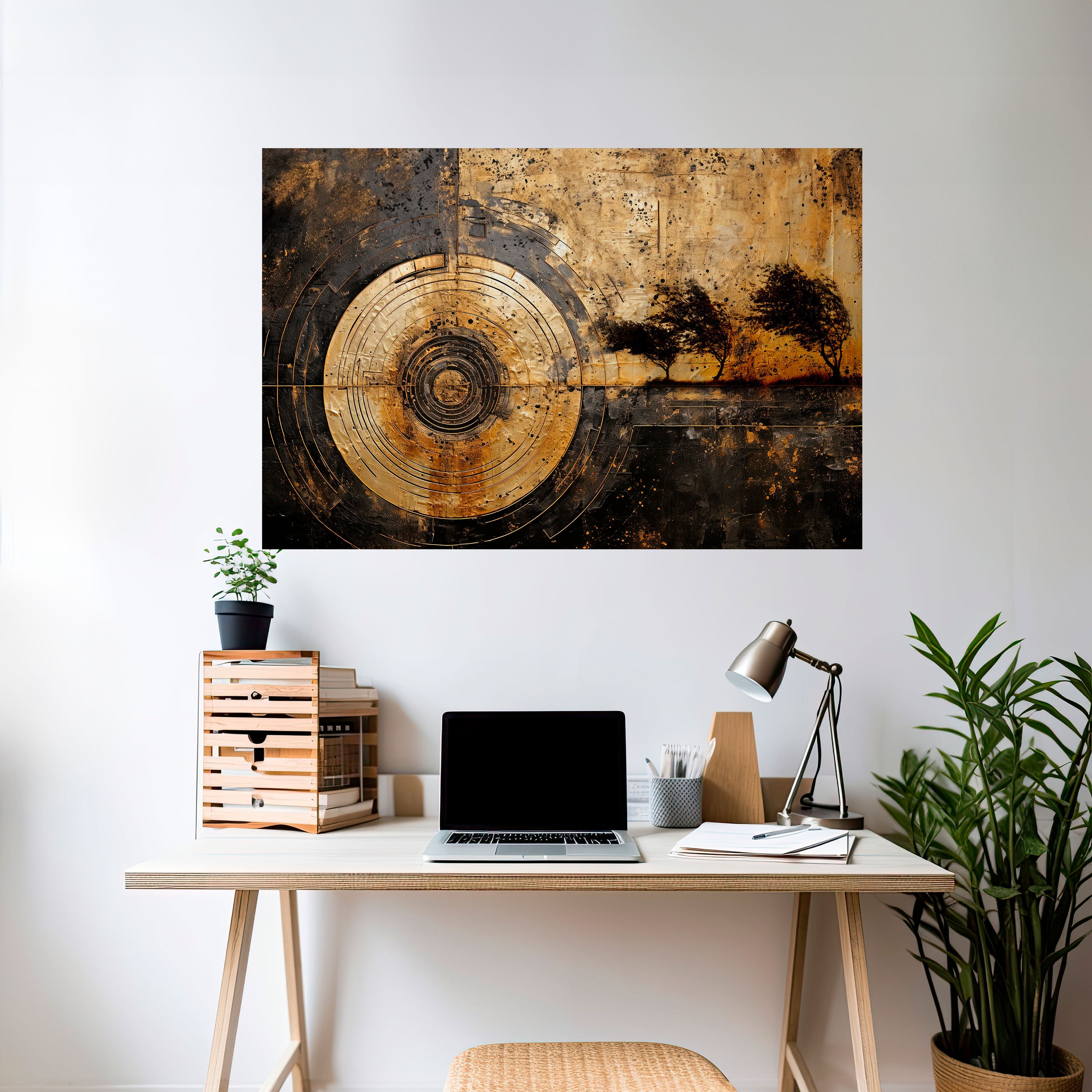 COPPERY EARTHQUAKE Naklejka/Plakat poziomy