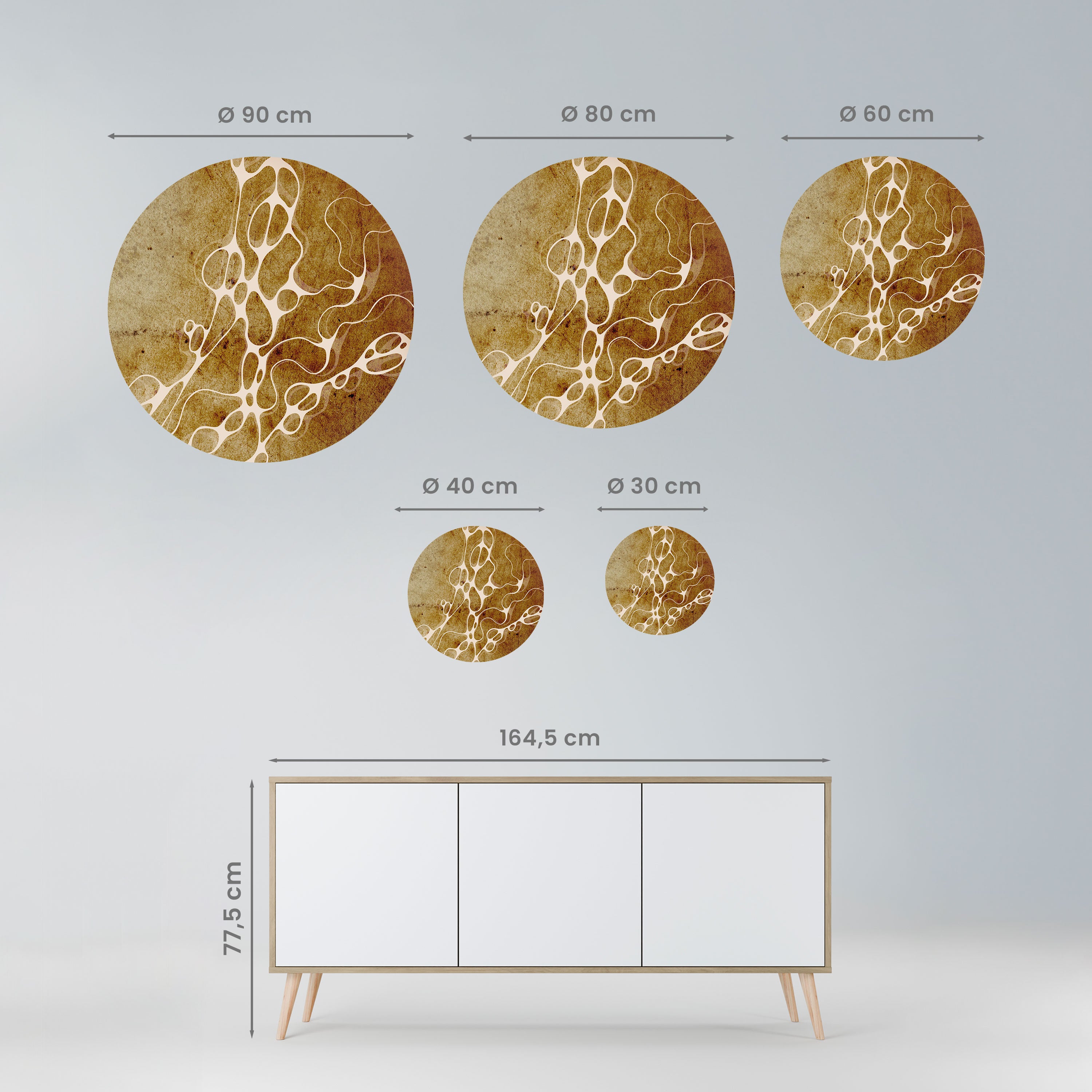 ARCANE ARRAY Naklejka okrągła