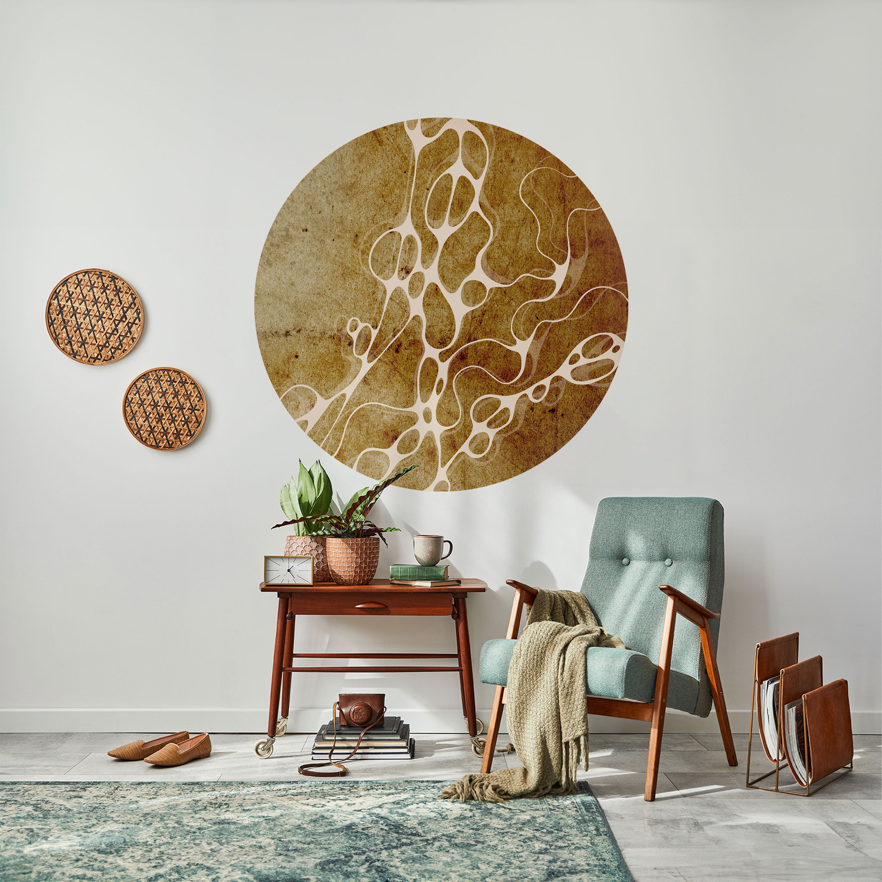 ARCANE ARRAY Naklejka okrągła