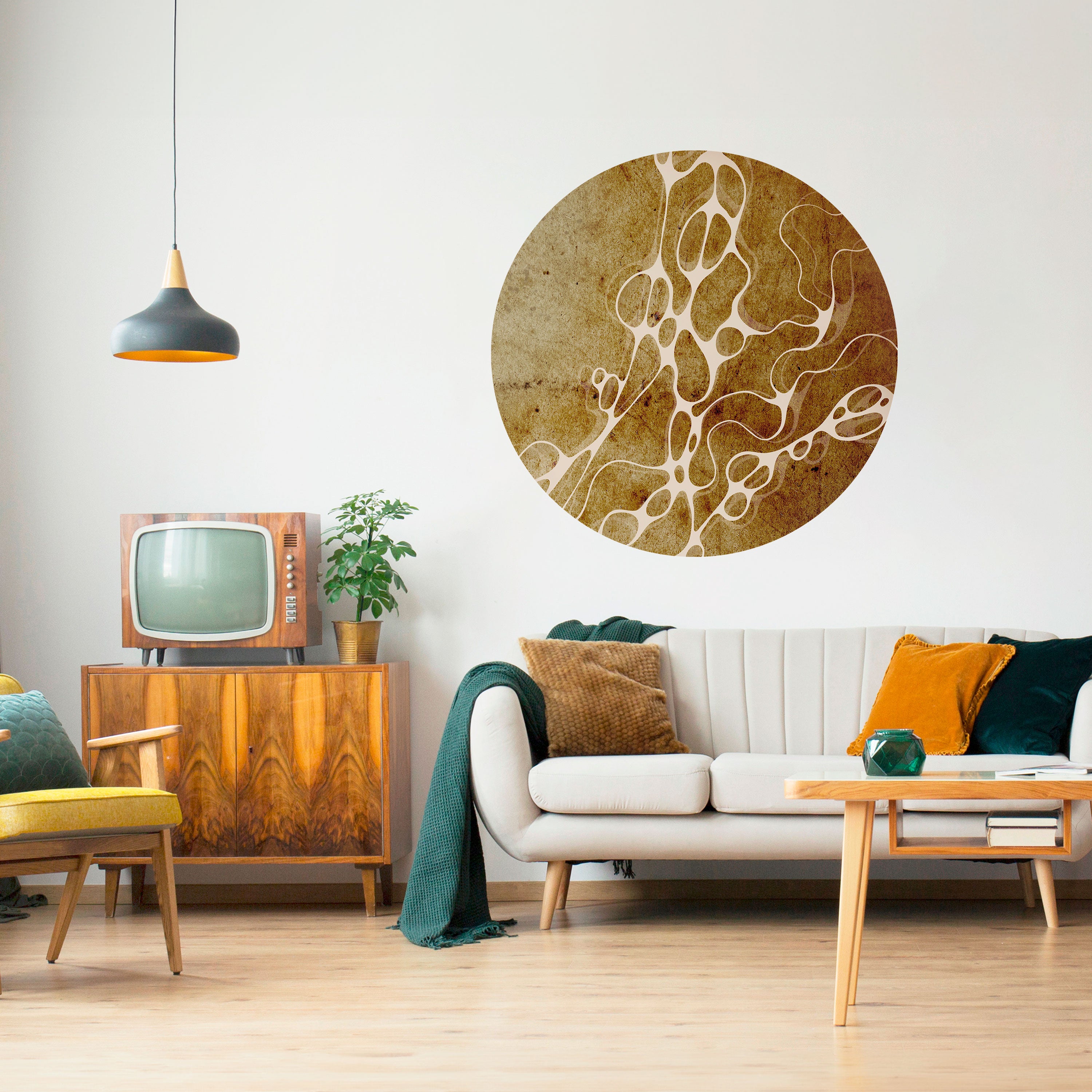 ARCANE ARRAY Naklejka okrągła