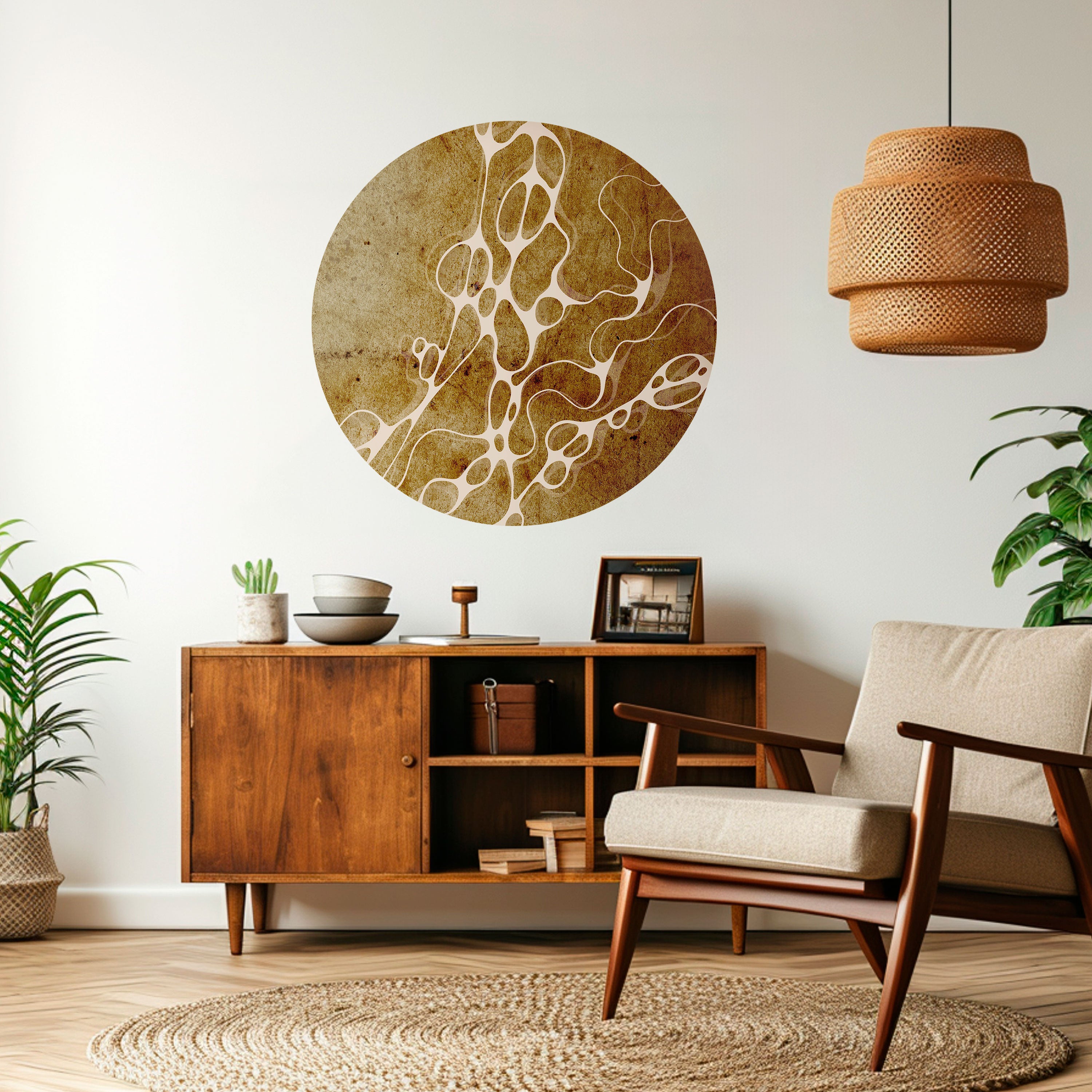 ARCANE ARRAY Naklejka okrągła