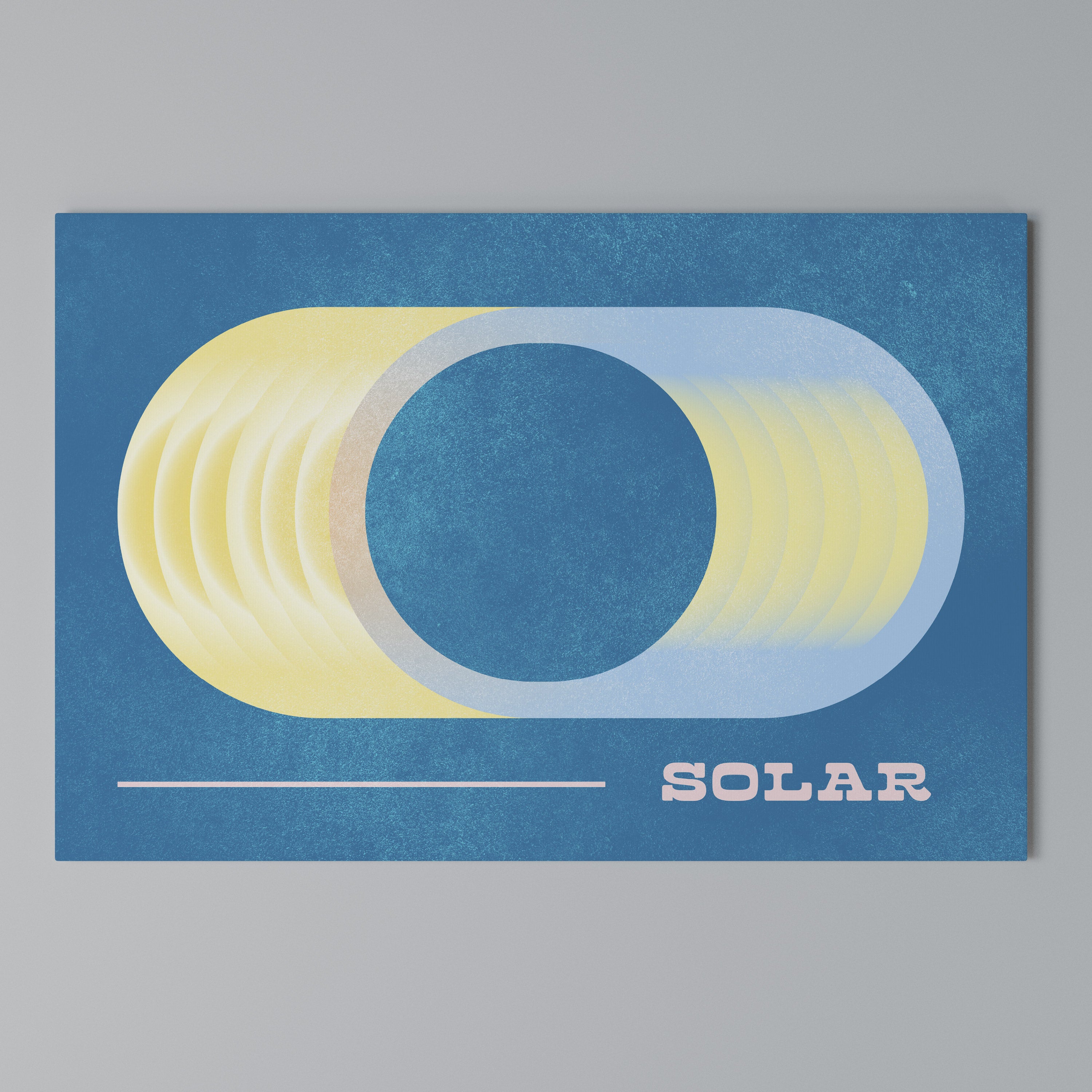 SOLAR APERTURE Poziomy obraz na płótnie