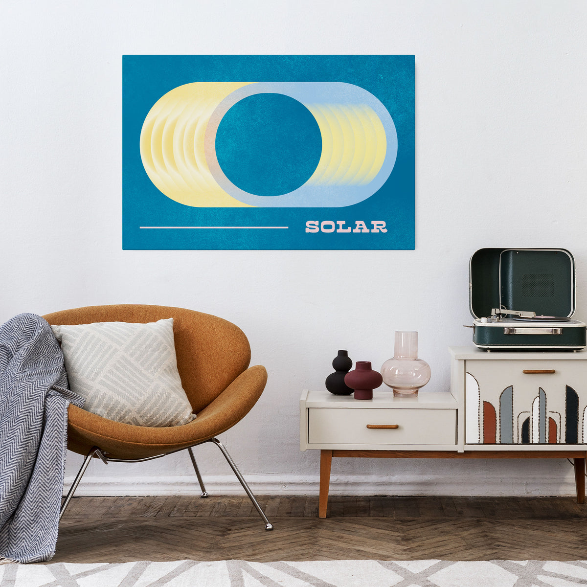 SOLAR APERTURE Poziomy obraz na płótnie