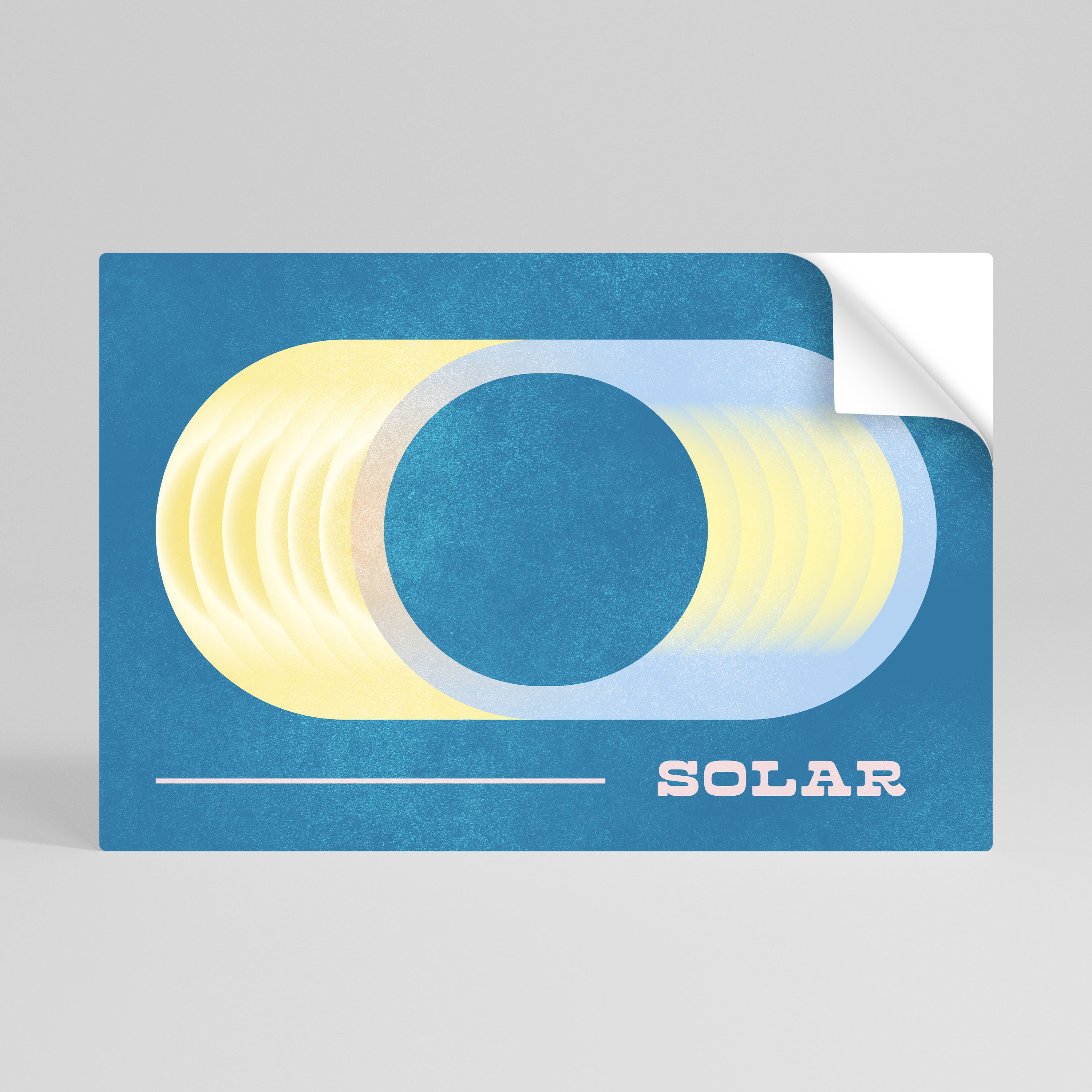 SOLAR APERTURE Naklejka/Plakat poziomy