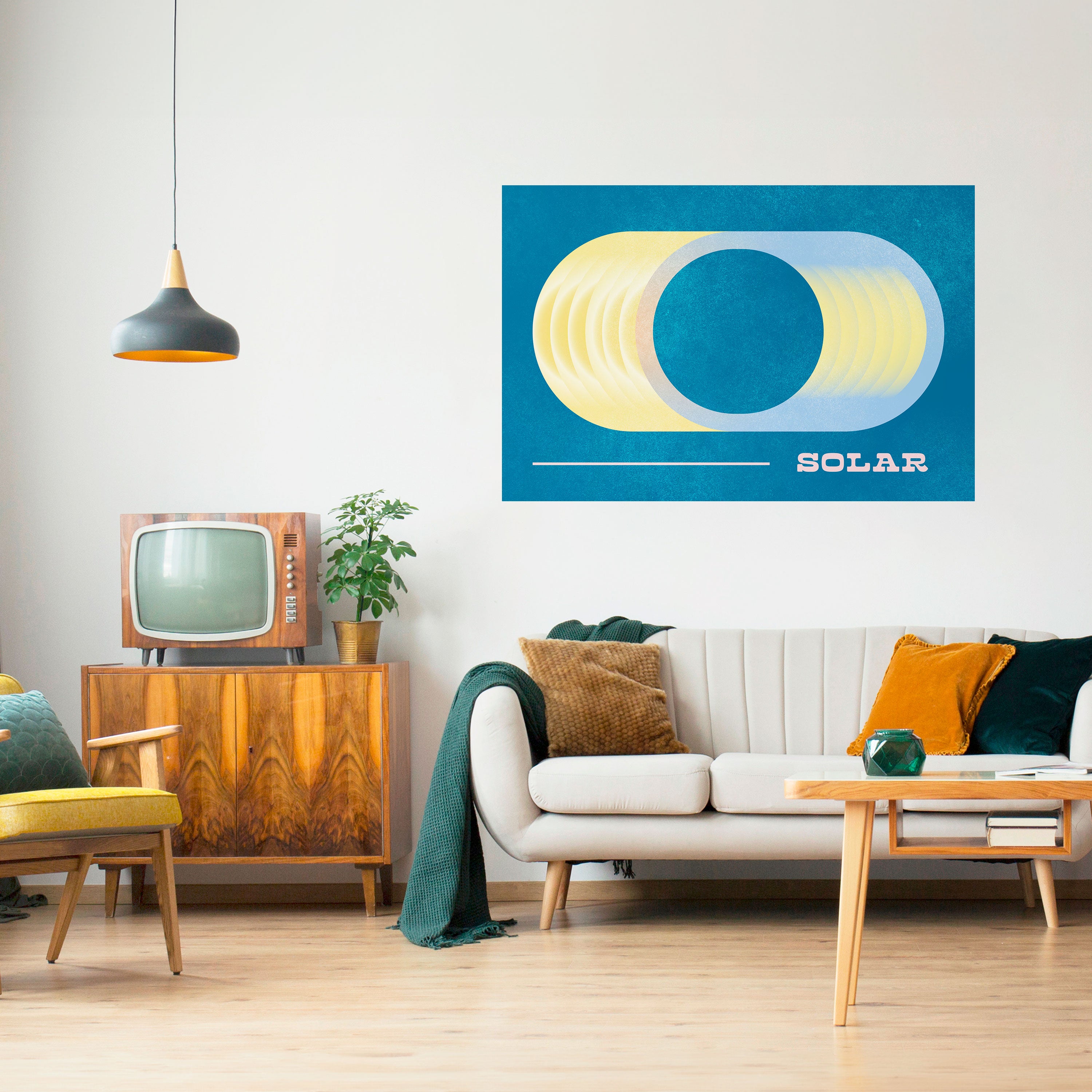 SOLAR APERTURE Naklejka/Plakat poziomy