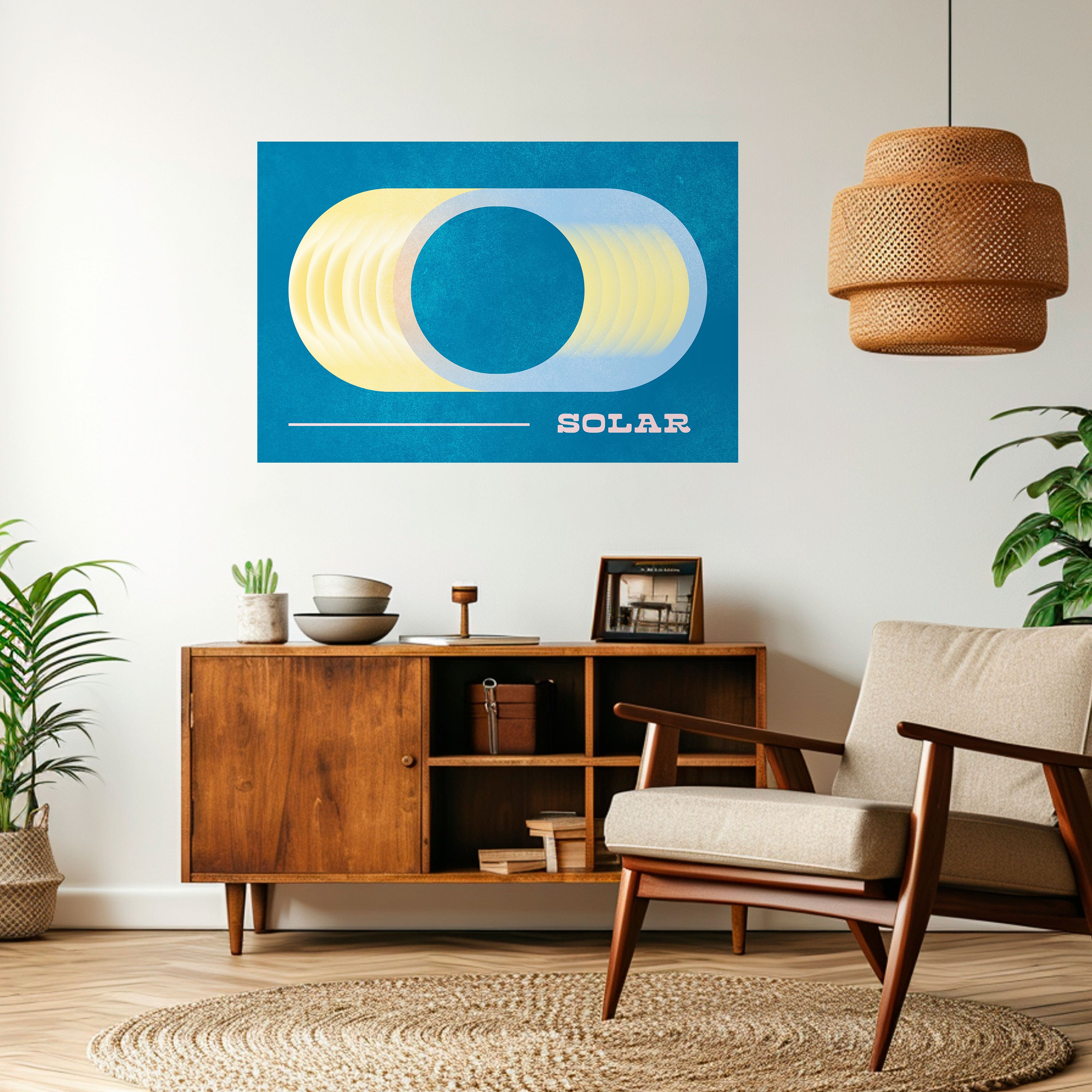 SOLAR APERTURE Naklejka/Plakat poziomy